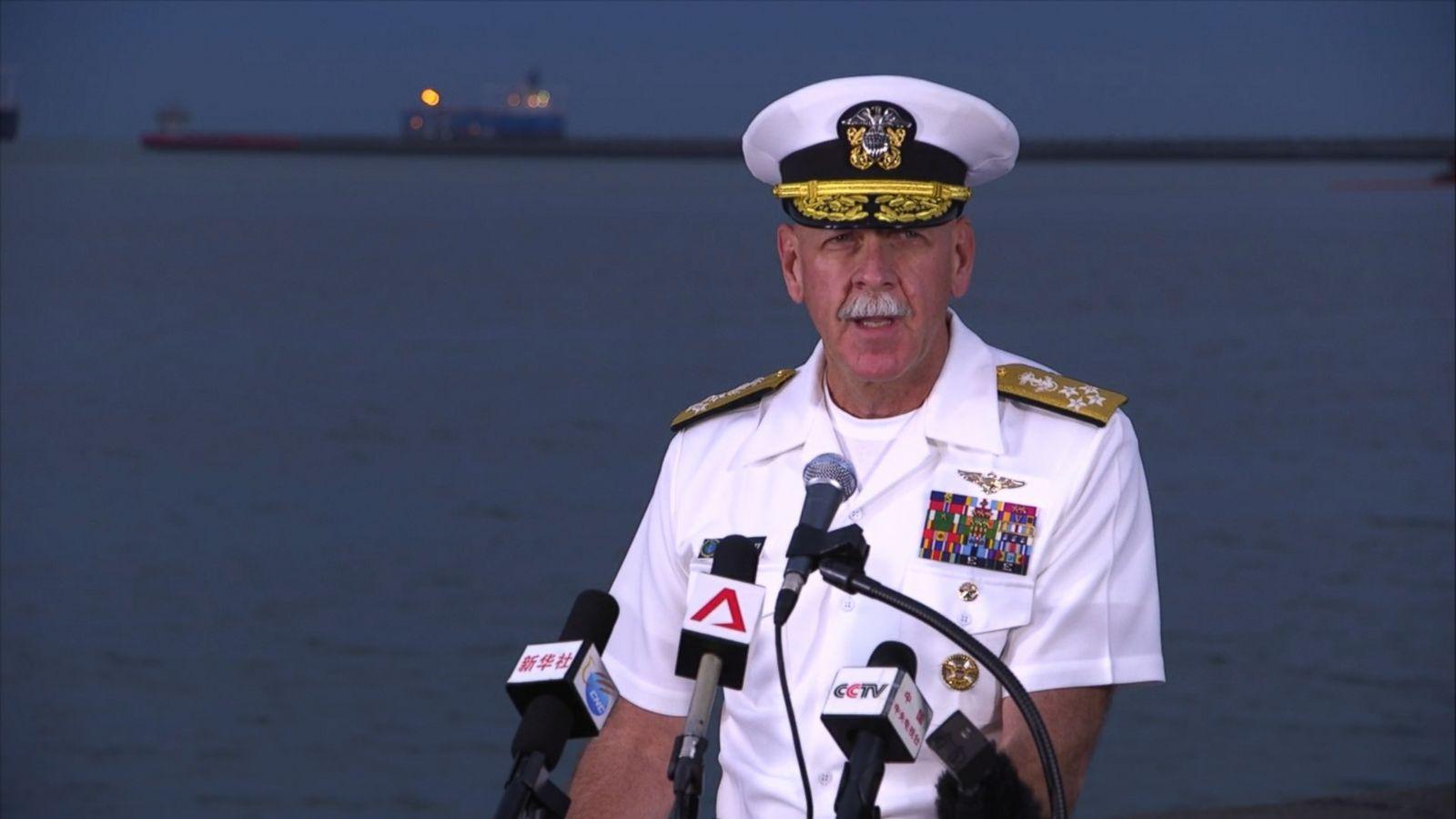Bodies of some of 10 missing sailors found on Navy ship after