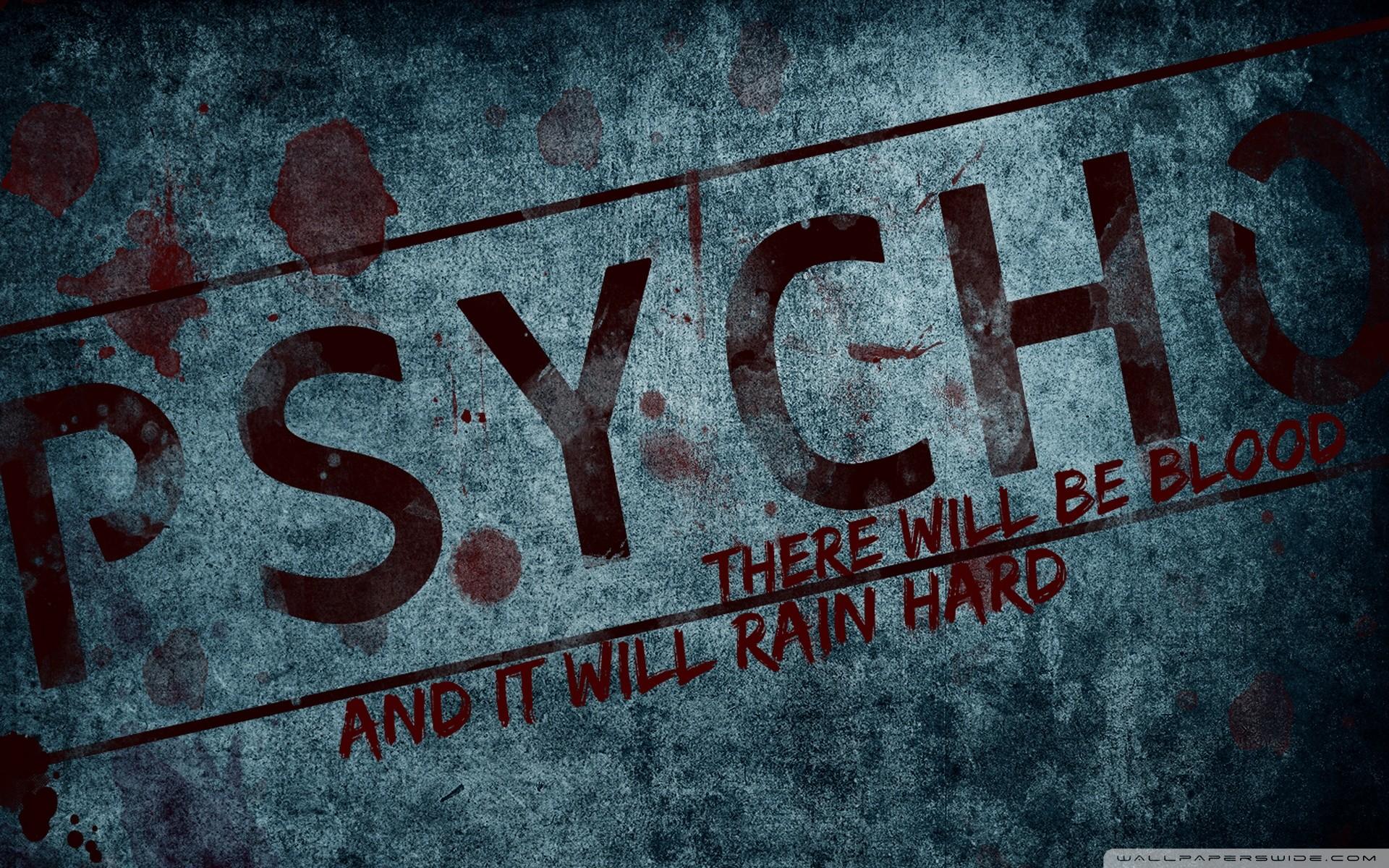 Psycho Wallpaper