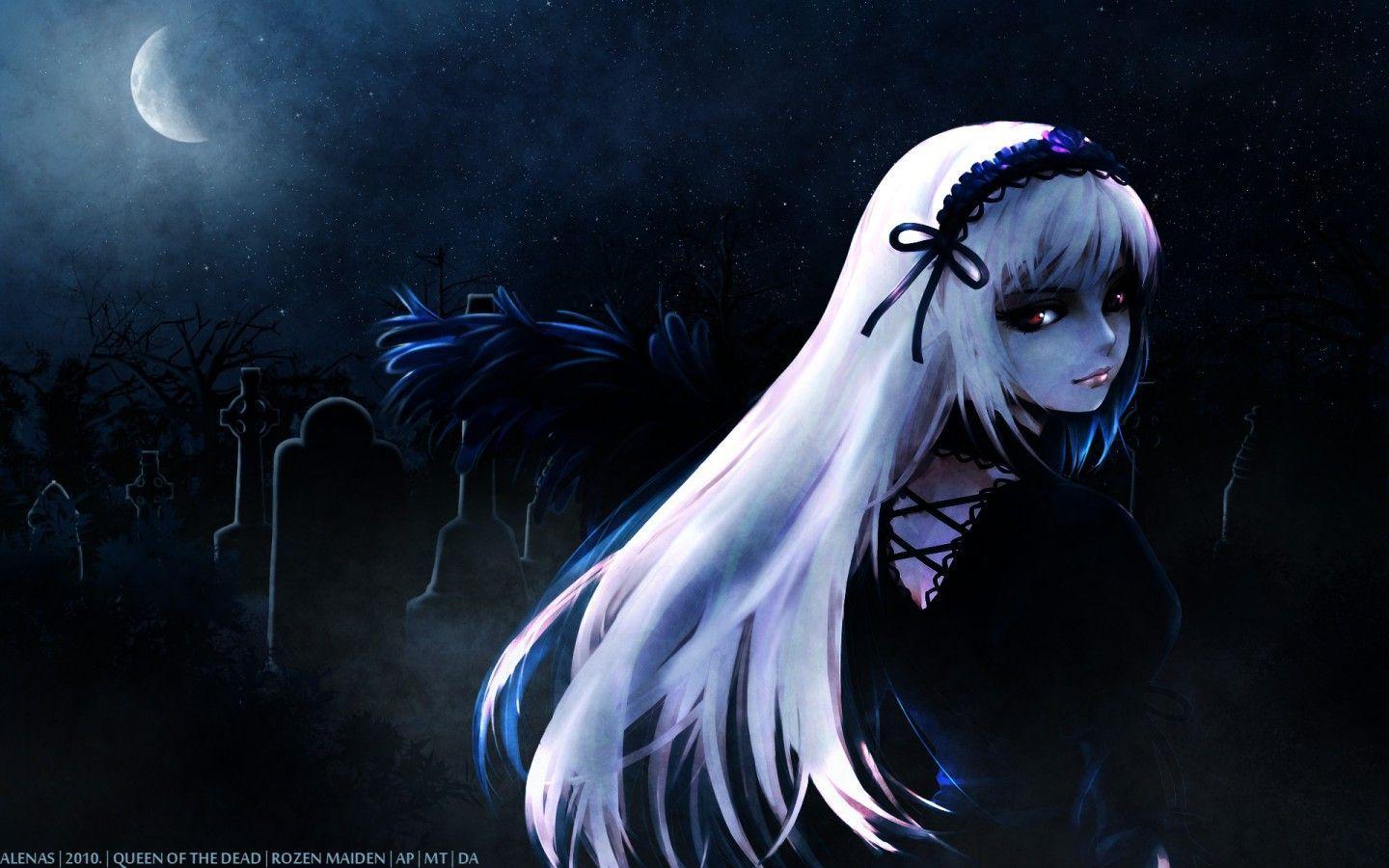Dark Anime Girl Wallpaper Free Dark Anime Girl Background