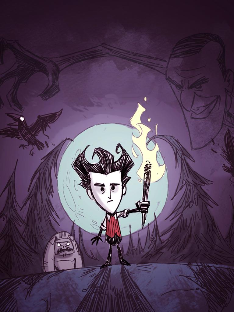 Video Game Don't Starve (768x1024) Wallpaper