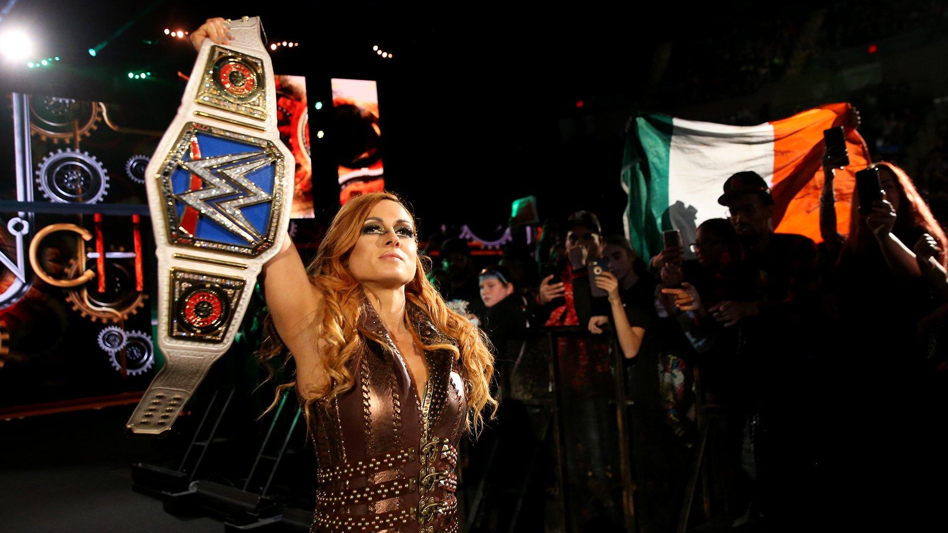 Becky Lynch reacts on topping WWE's top men list