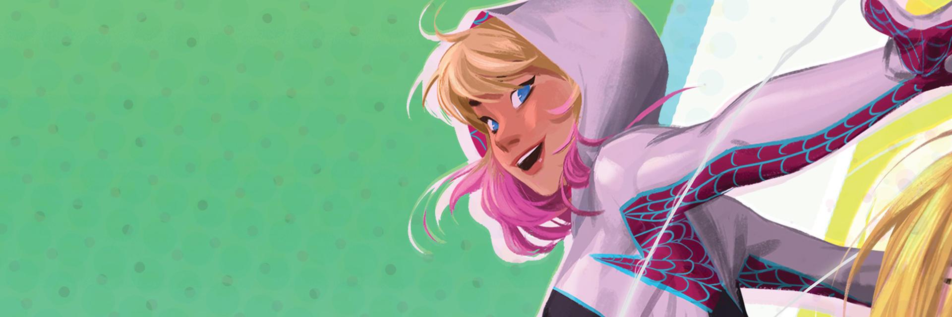 Ghost Spider (Gwen Stacy) Powers, Villains, History