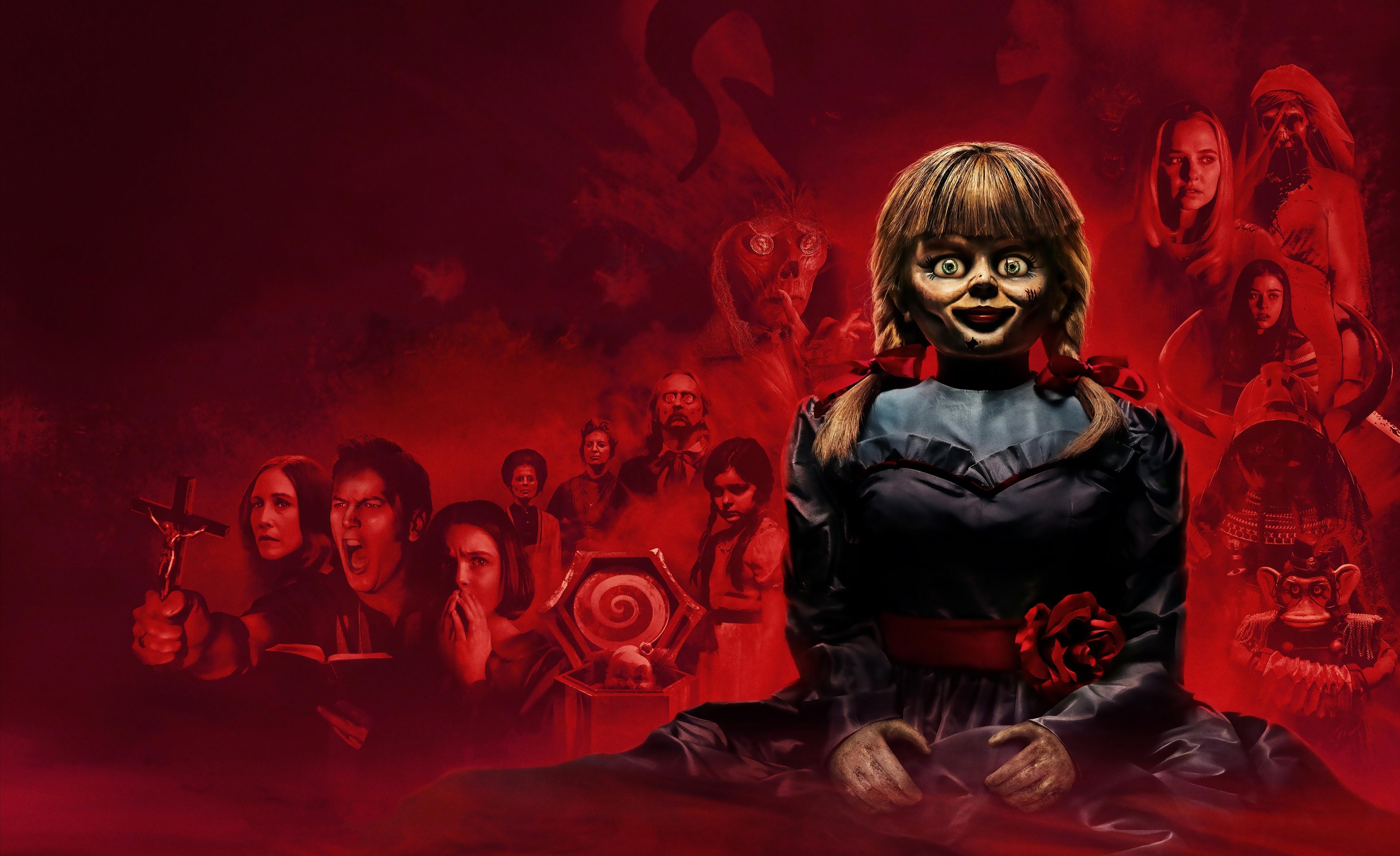 Wallpaper Annabelle Comes Home, Horror Movies, 2019, 4K, Movies