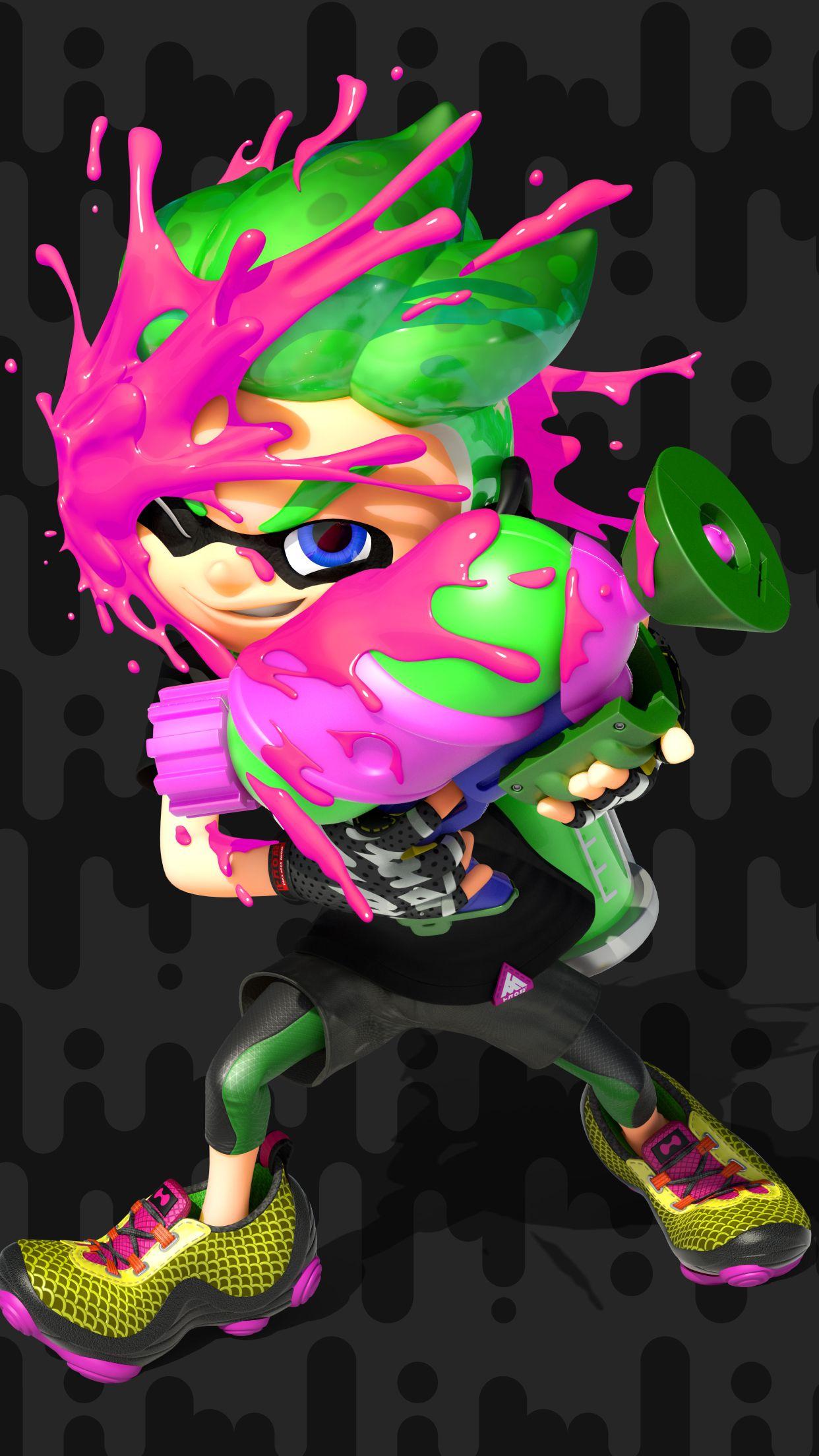 アニメ画像について ロイヤリティフリー壁紙 Splatoon 画像