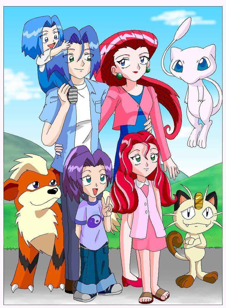 Rocket Family. cuteness. Pokemon people, Pokemon ships, Pokemon