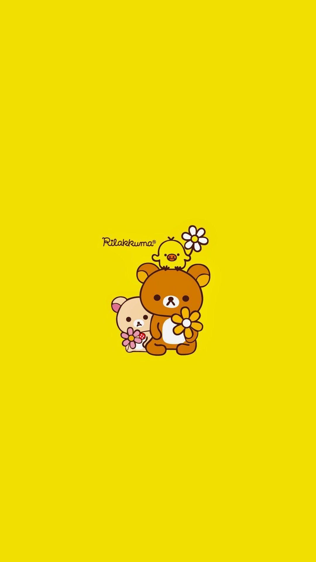 Rilakkuma iPhone Wallpaper