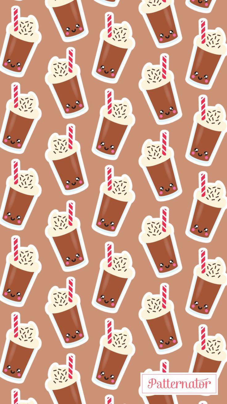 Cute Chocolate Milkshake Wallpaper iPhone Live Wallpaper HD
