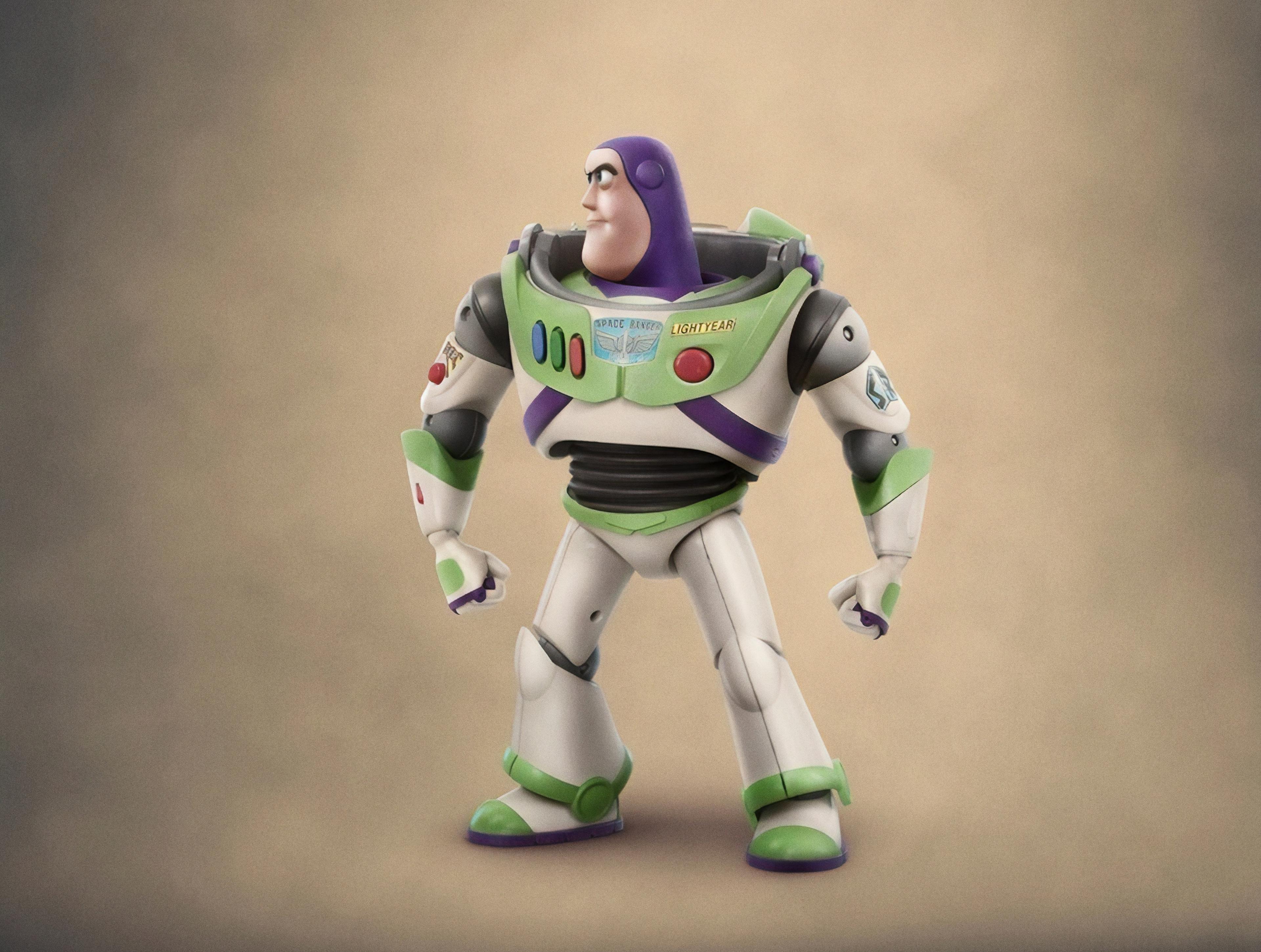 Wallpaper Buzz Lightyear, Toy Story Animation, 4K, Movies