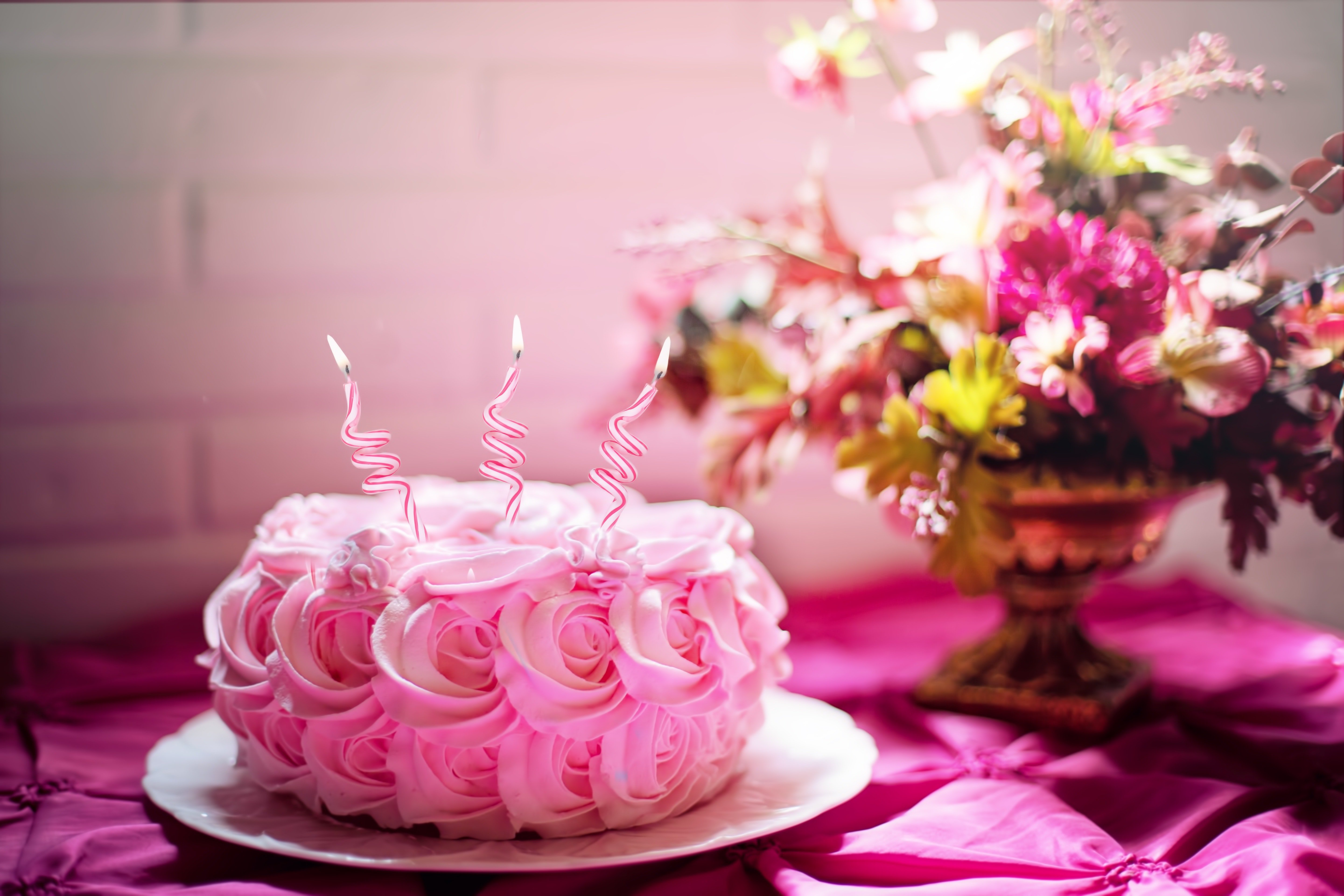 Birthday Wish & Rose HD Wallpaper. HD Wallpaper On
