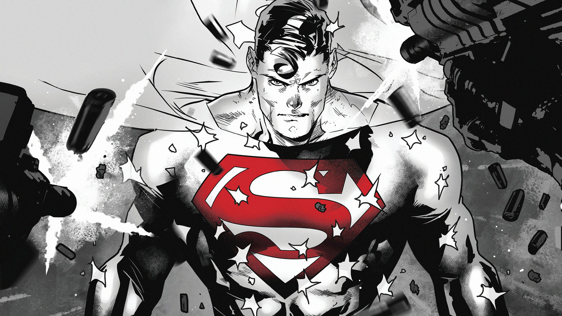 Superman Dc Comic Art Comic Wallpaper HD