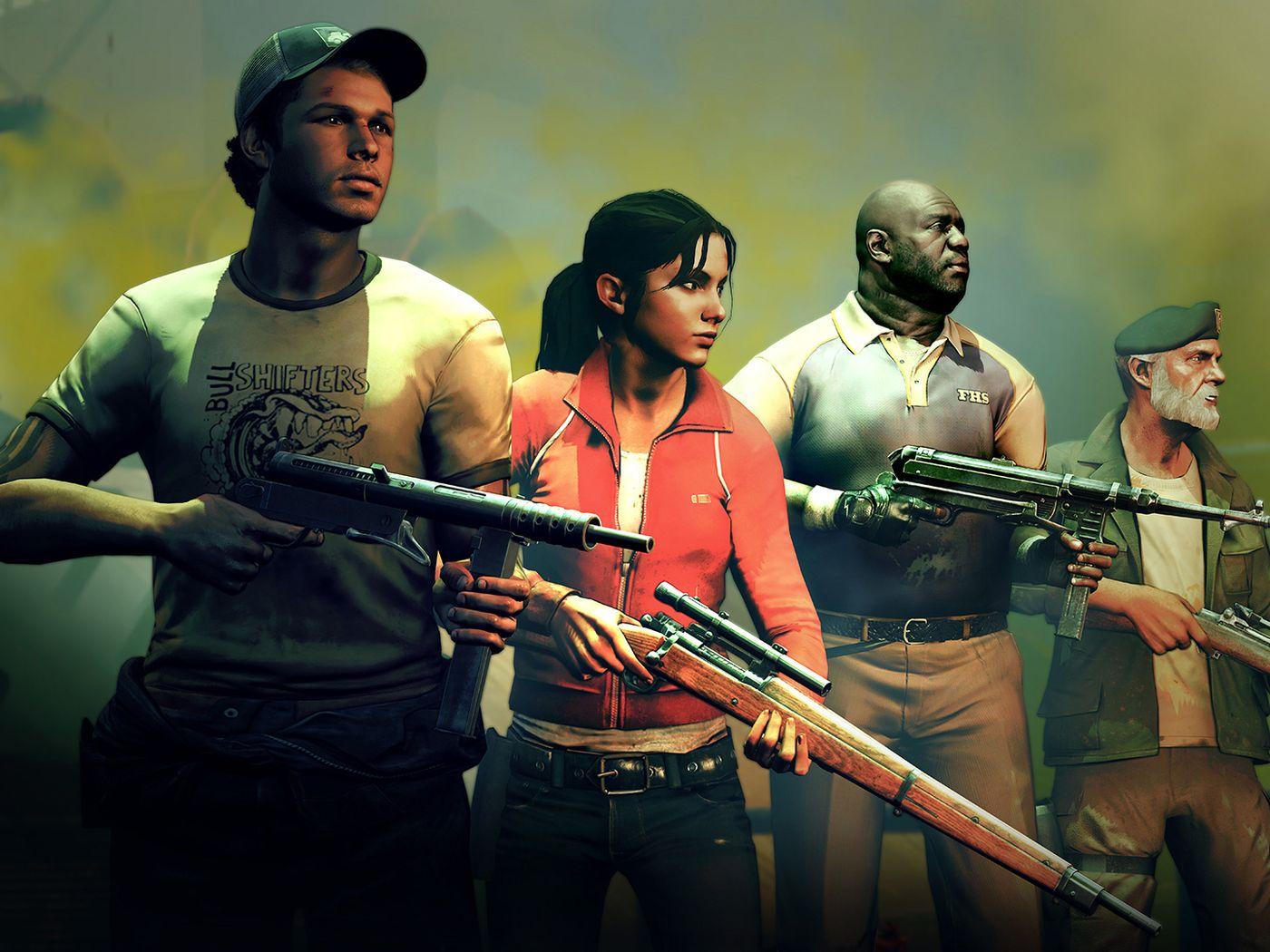Left 4 Dead survivors added to Zombie Army Trilogy in free PC update