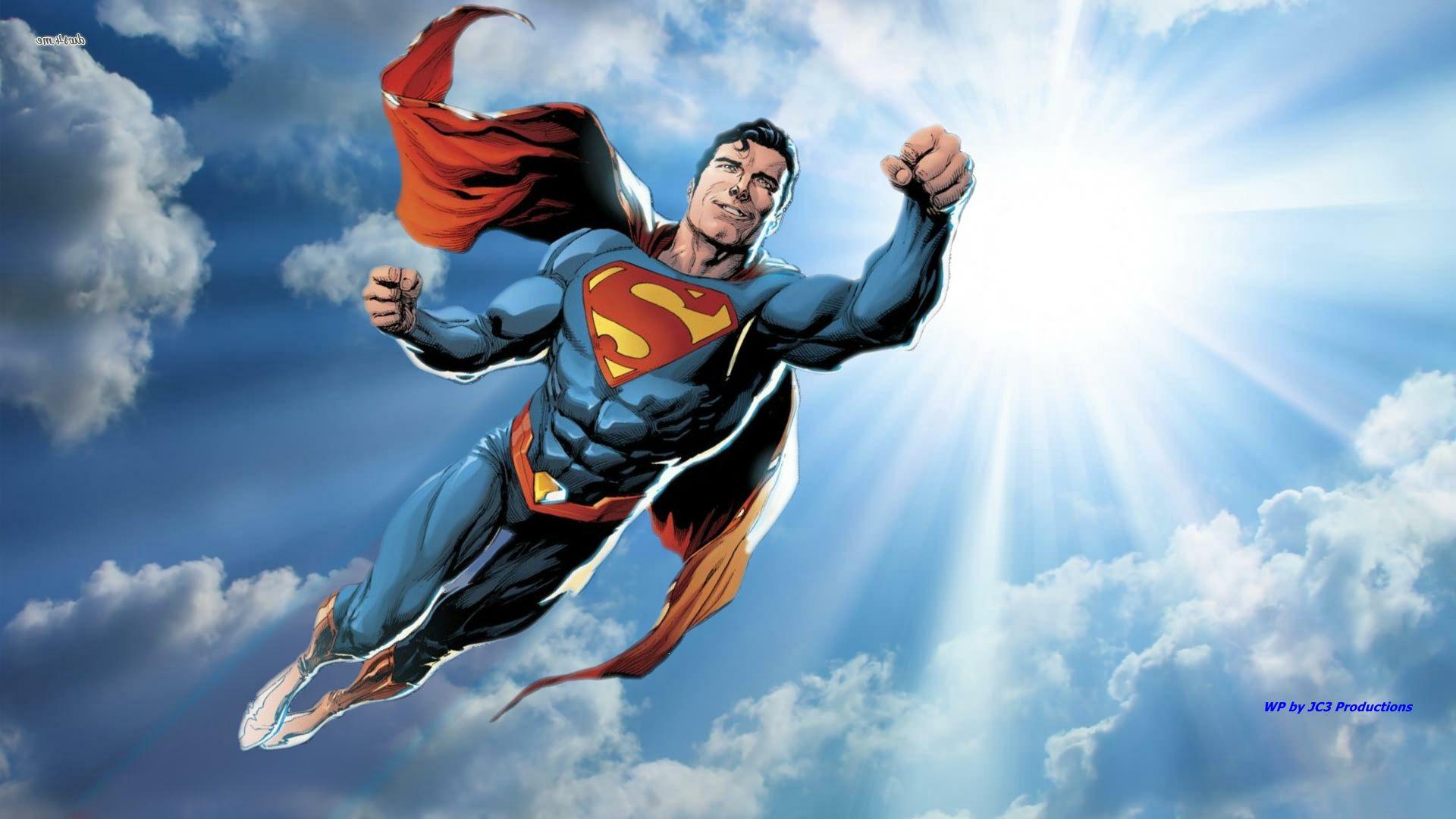 Superman Sunny Day 1 Comics Wallpaper