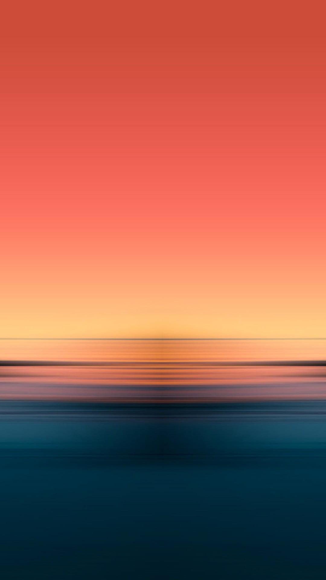 HD wallpaper: body of water and sunset digital wallpaper, gradient