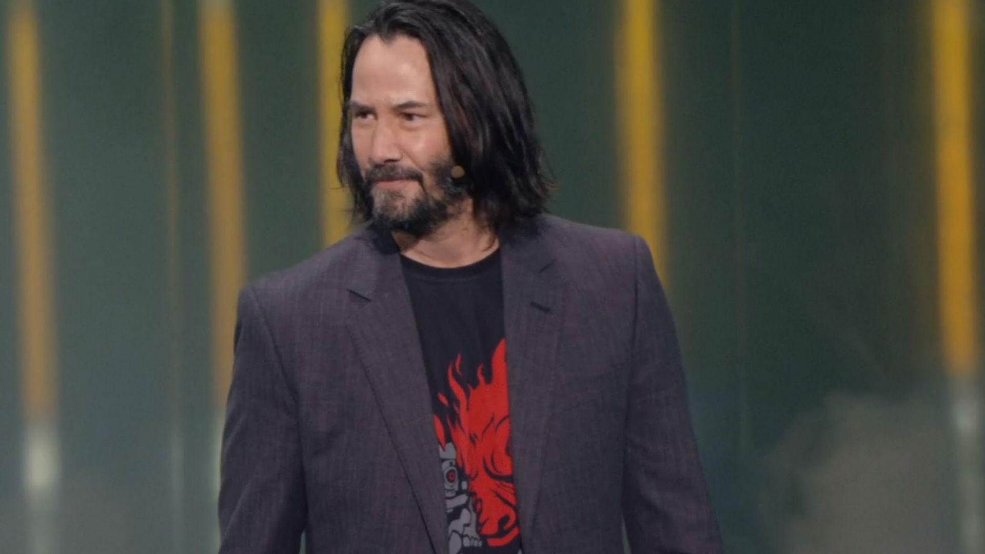 Keanu Reeves is Johnny Silverhand in Cyberpunk 2077