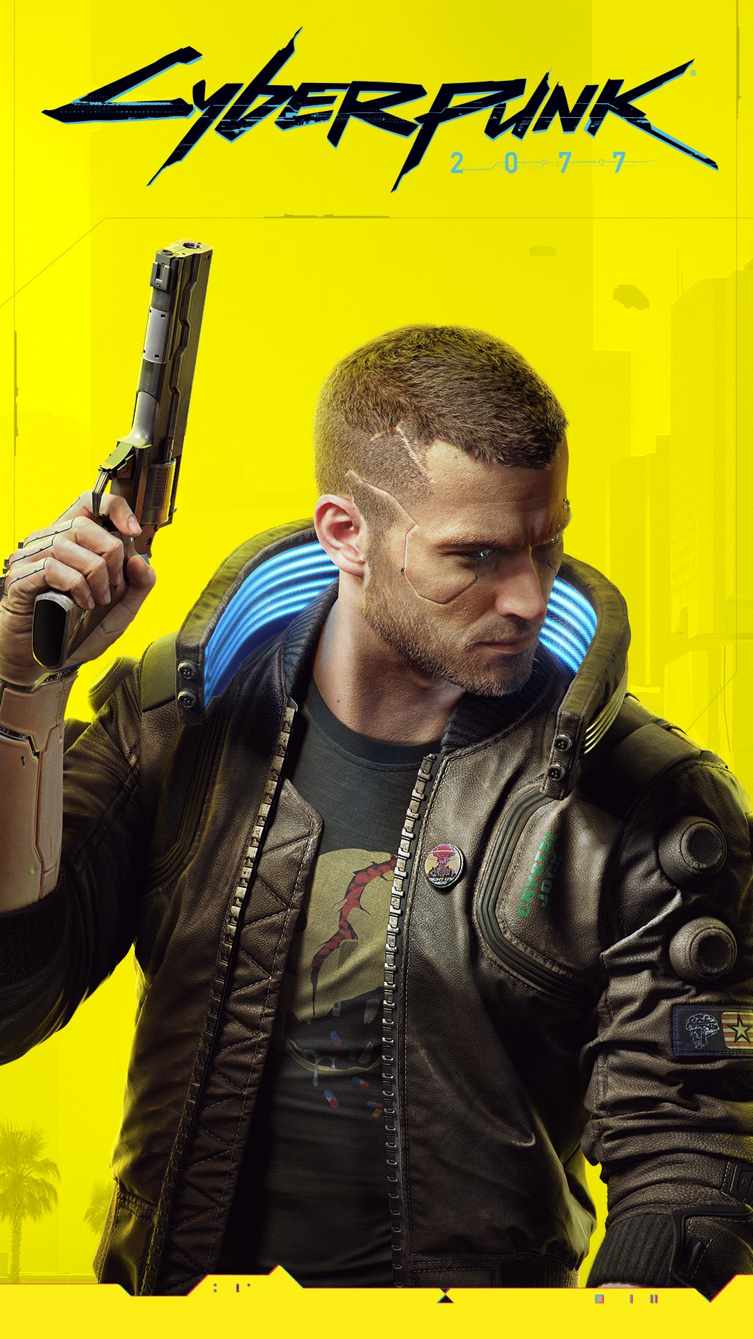 Cyberpunk 2077 Wallpaper Yellow