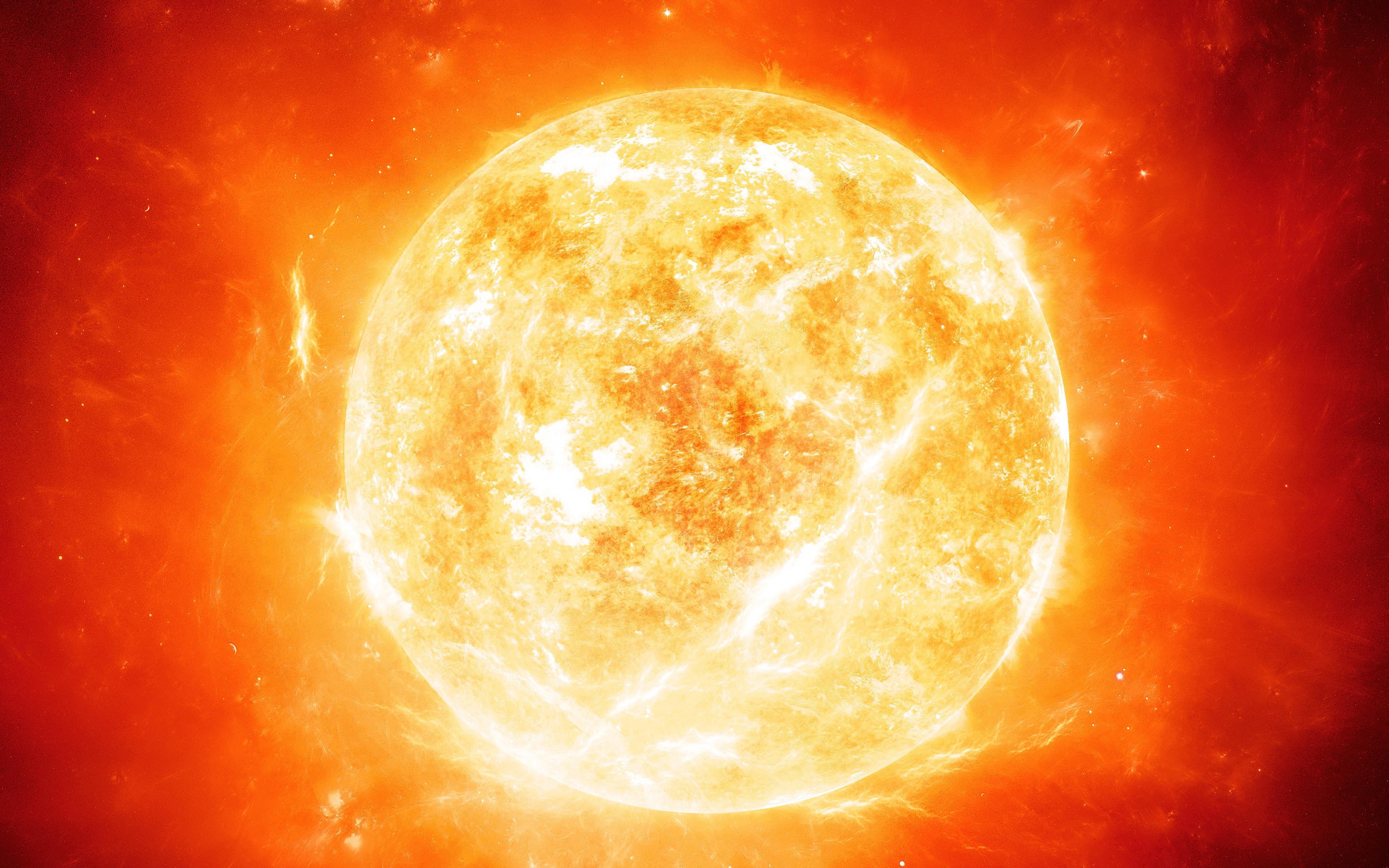 Download Wallpaper Sun, 4k, Galaxy, Nebula, Sci Fi, Universe, NASA