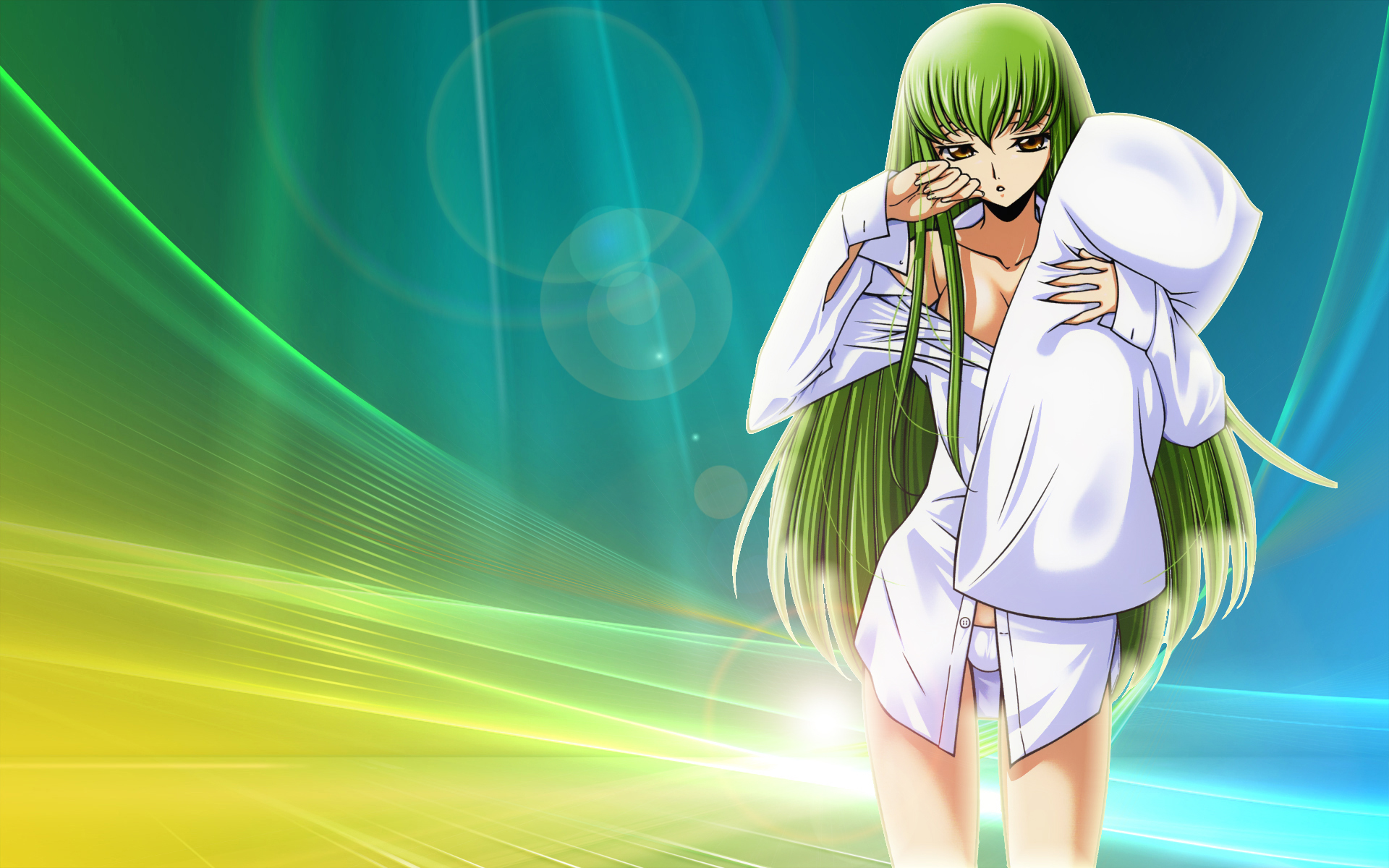 Anime, Code Geass, C.C. (Code Geass), HD wallpaper