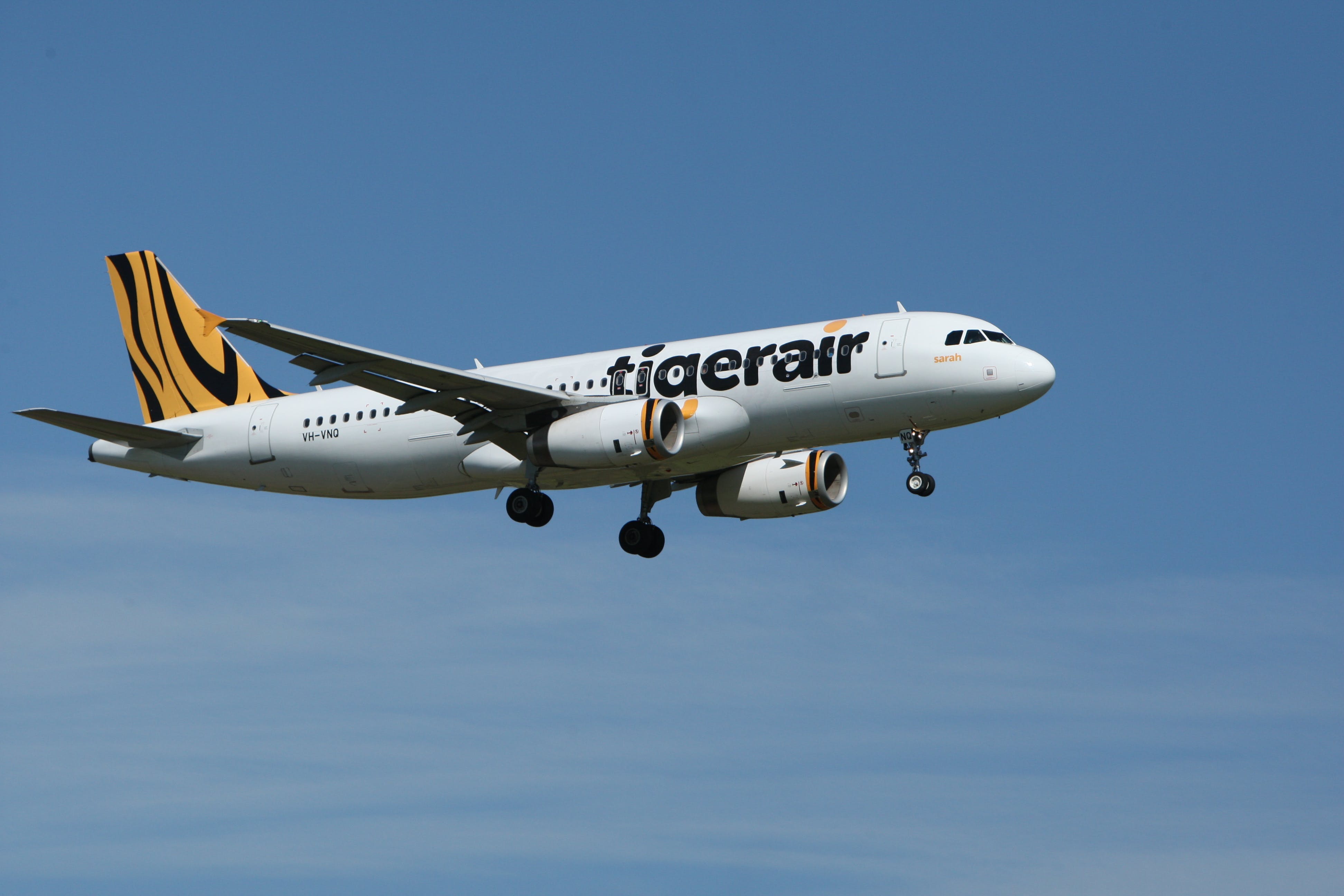 Tigerair Airplane Taken A320 Family Free Wallpaper