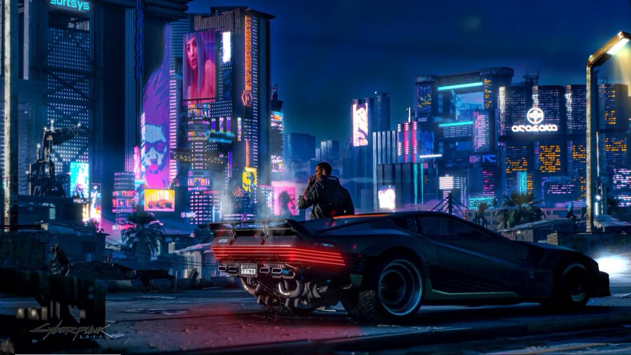 Cyberpunk 2077 Sports Car HD 4K Wallpaper #8.636