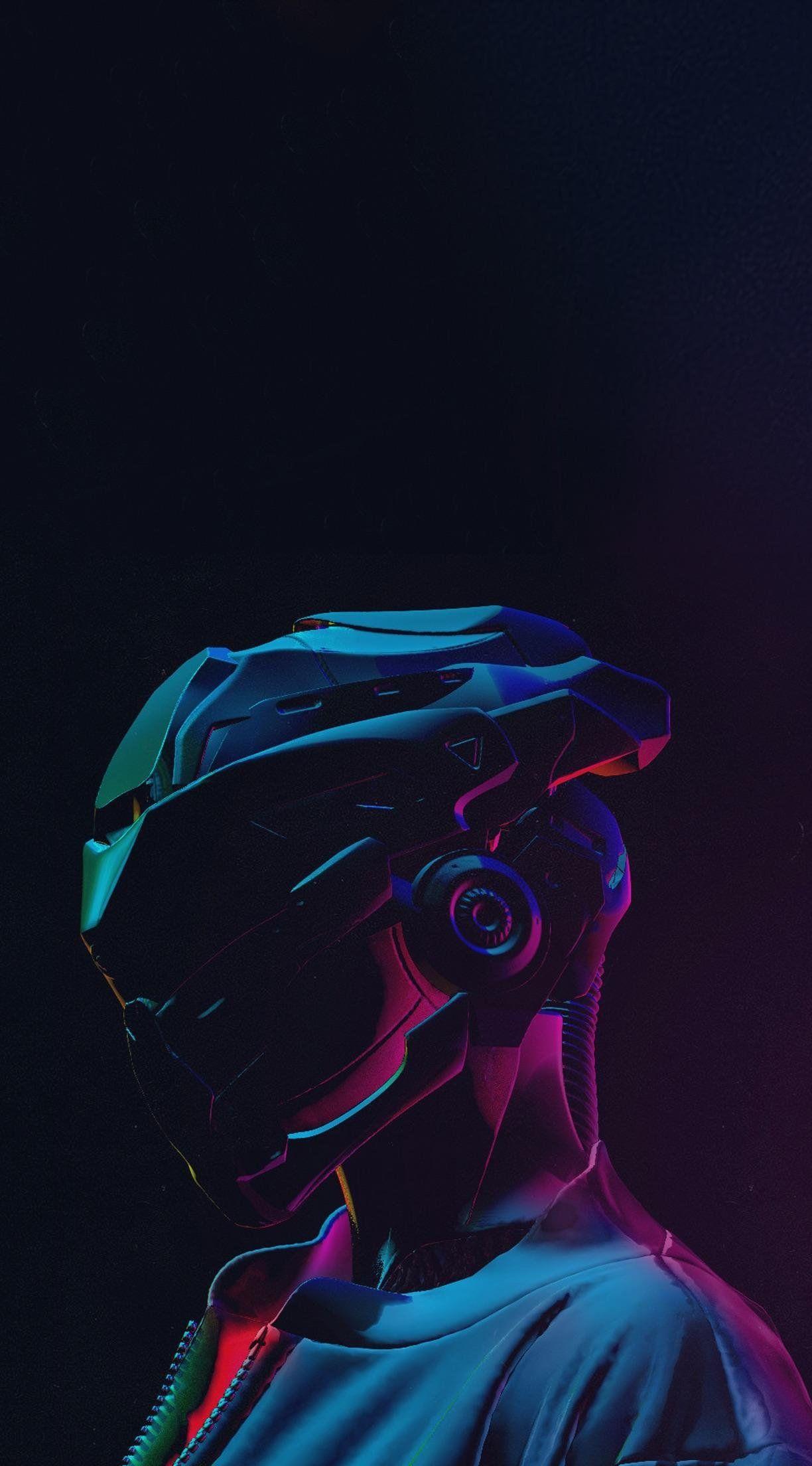 OLED CYBERPUNK WALLPAPER FOR PHONE - HeroWall Backgrounds