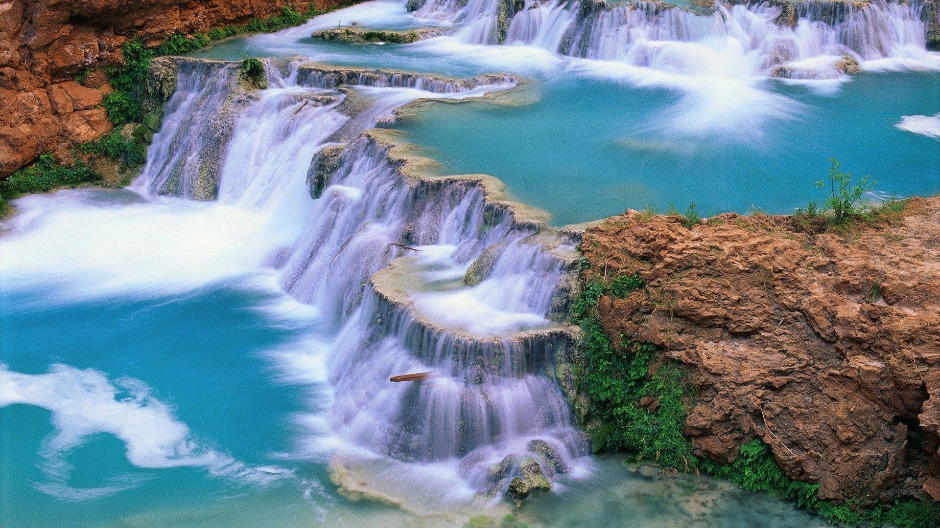 animated waterfall wallpaper which is under the waterfall