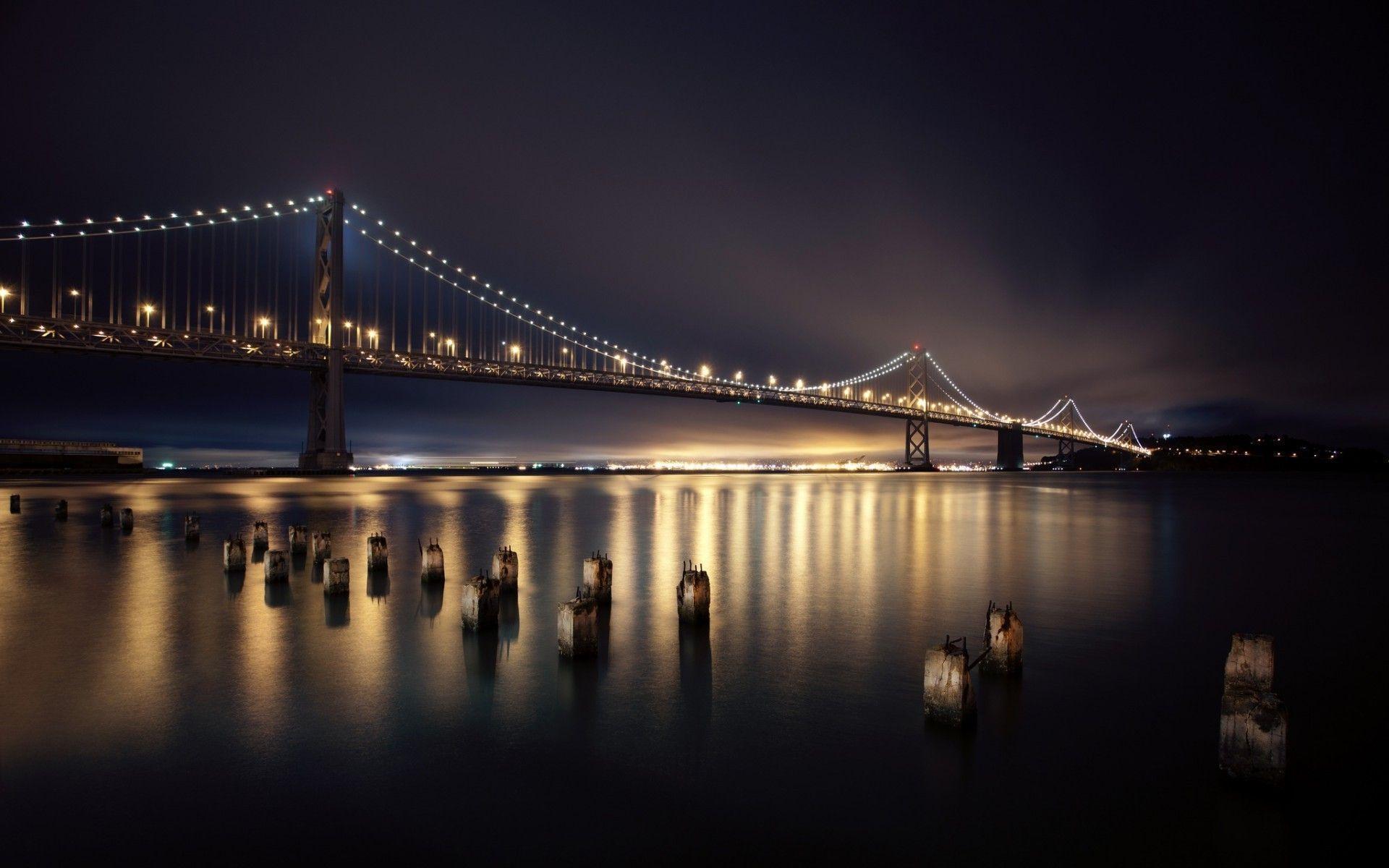 Golden Gate Bridge Evening San Francisco Wallpapers Wallpaper Cave