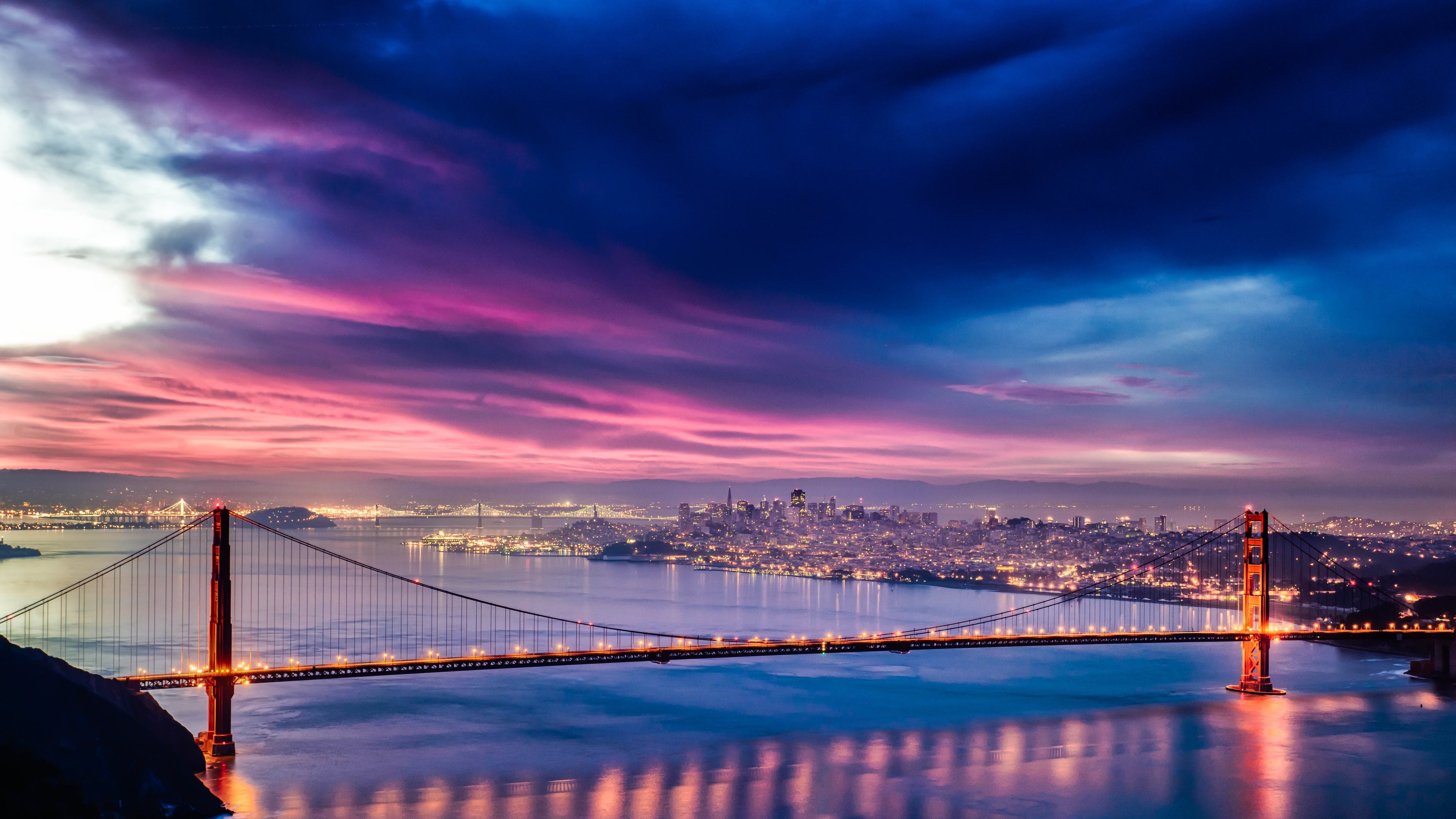 #landscape, #Golden Gate Bridge, #San Francisco, #urban