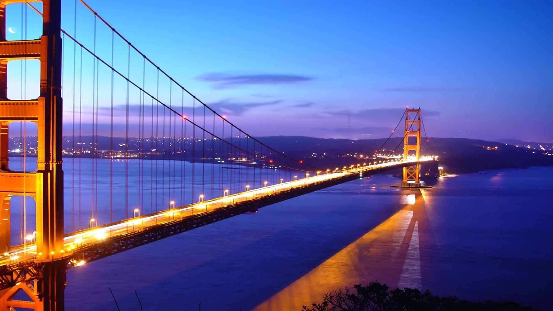 Group of Golden Gate Bridge California Desktop Wallpaper