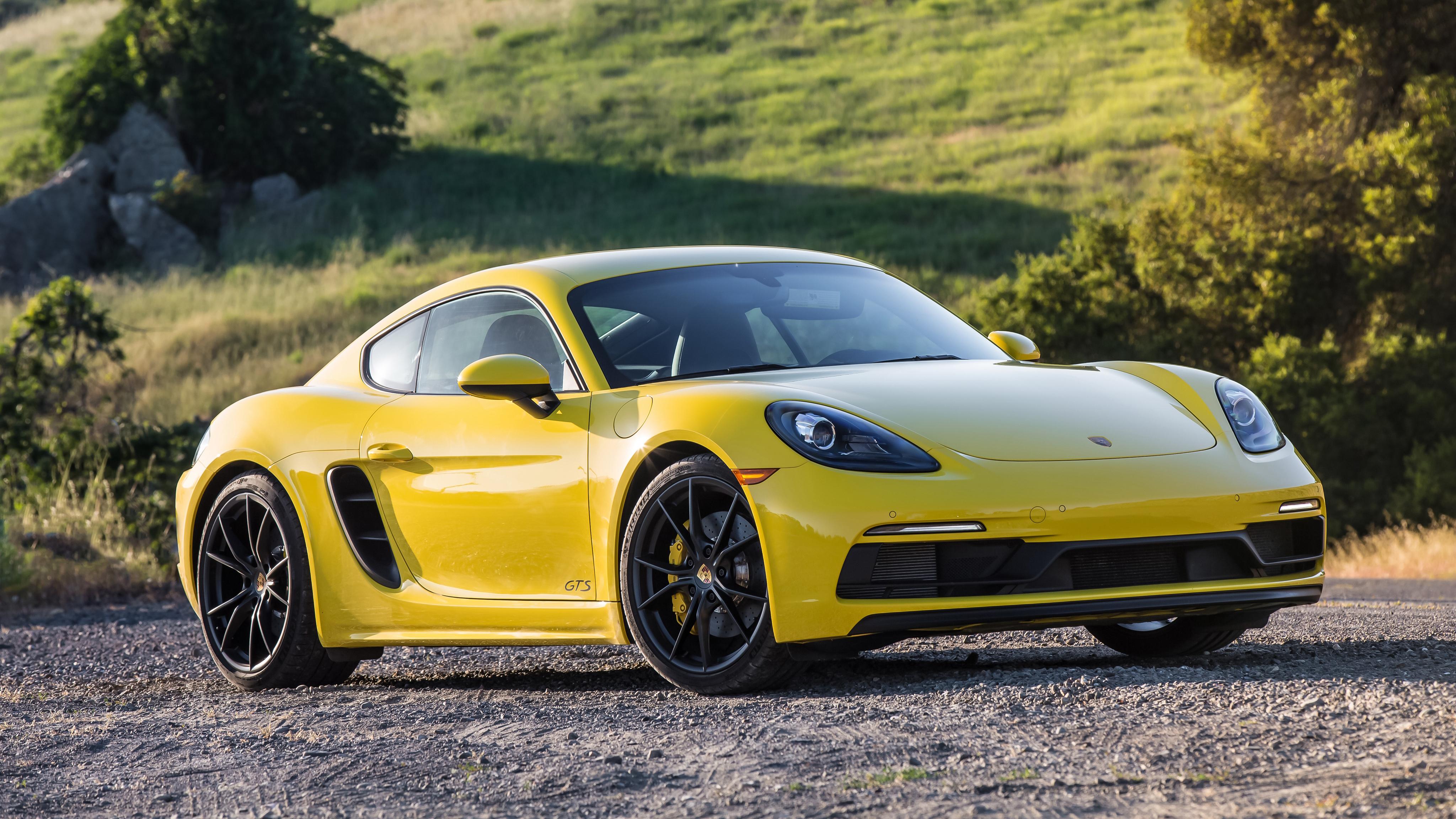 Porsche 718 Cayman GTS 4K Wallpaper. HD Car Wallpaper