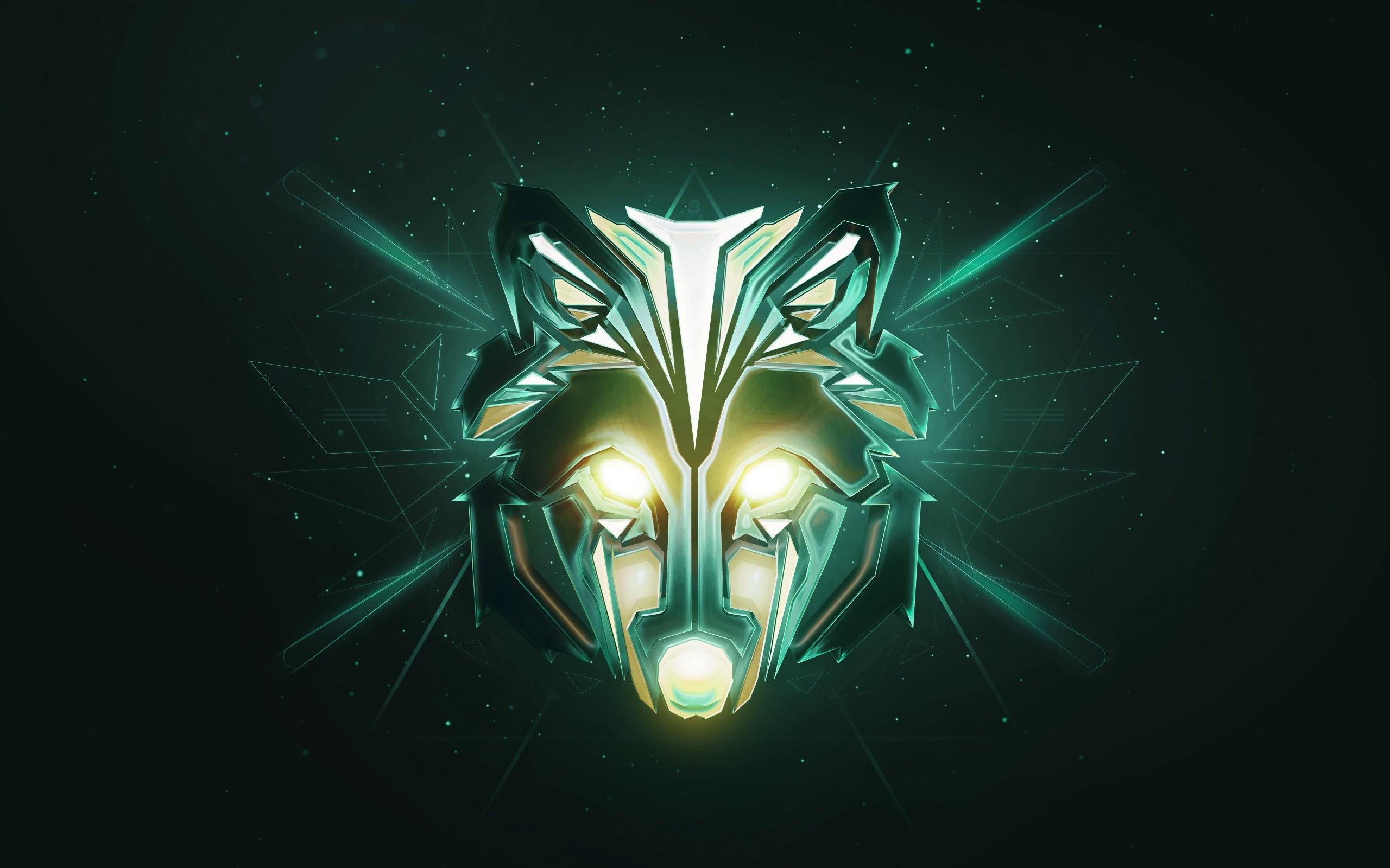 2560x1600 digital art wolf wallpaper and background. Other