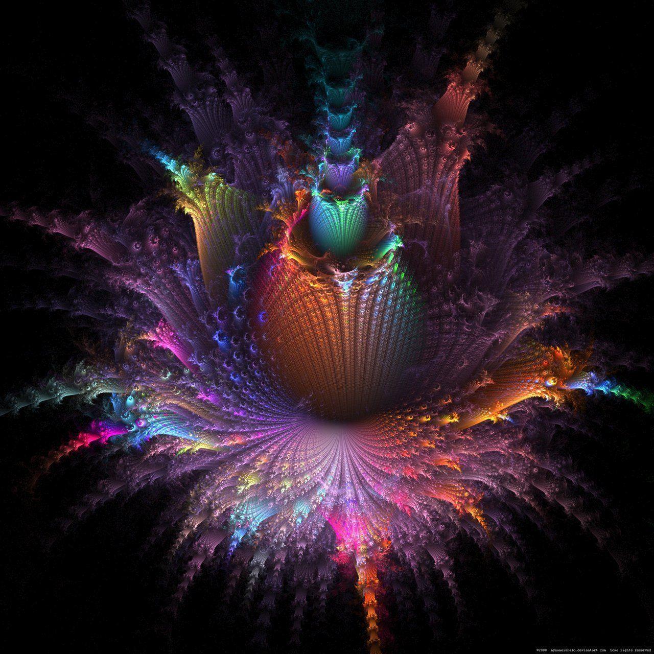 Moving Fractal Art. Re: Trippy Zone Out Wallpaper. Fractals