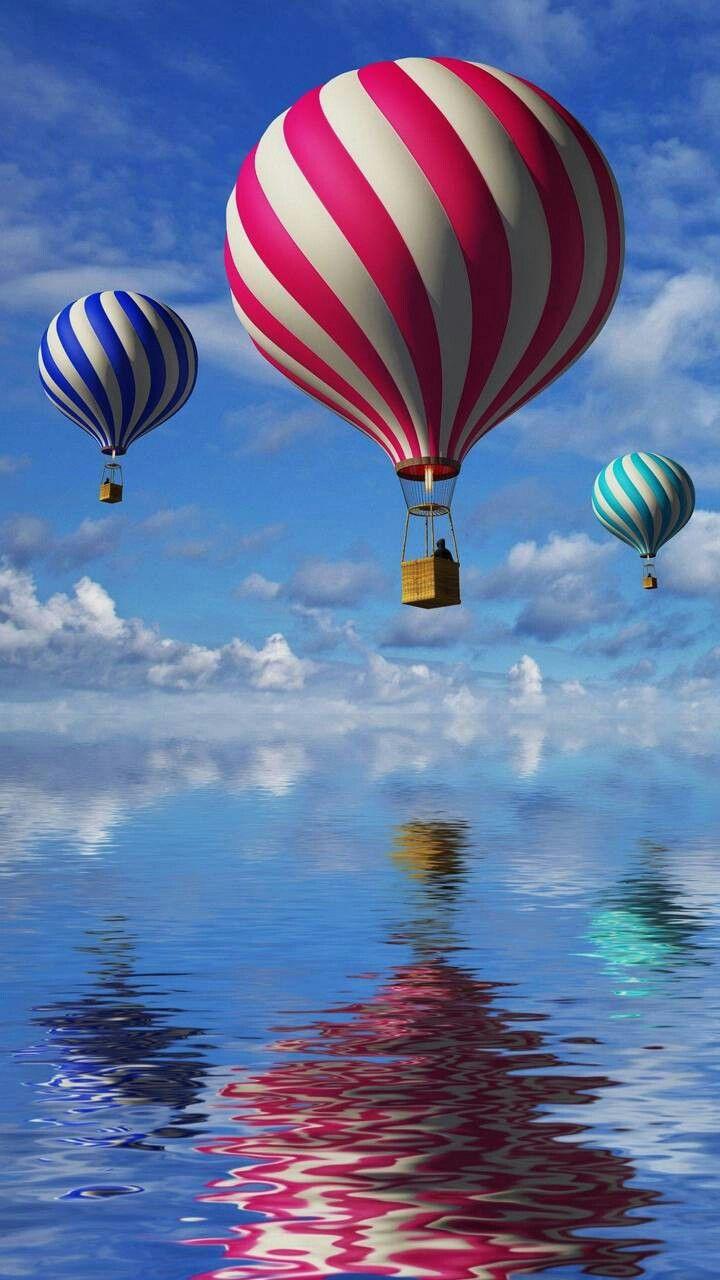 Magical Hot Air Balloon Evening Wallpapers - Wallpaper Cave