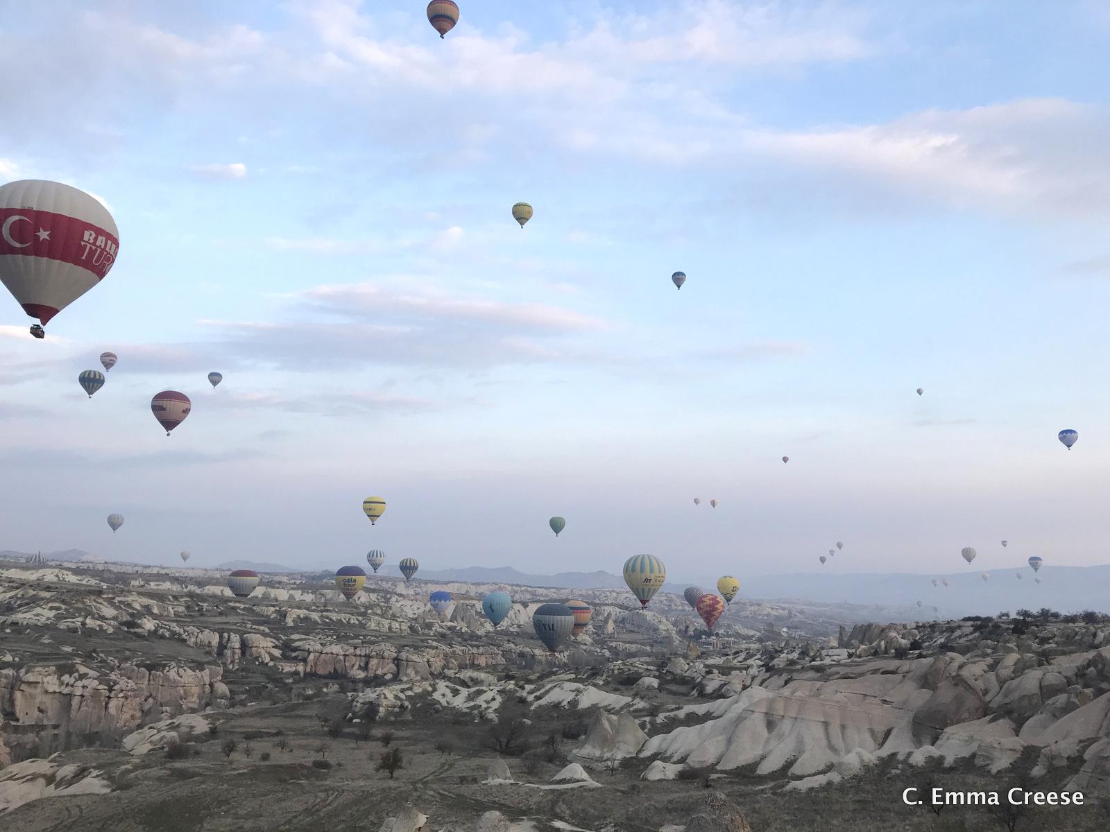 Adventures of a London Kiwi Air Balloon Cappadocia: A