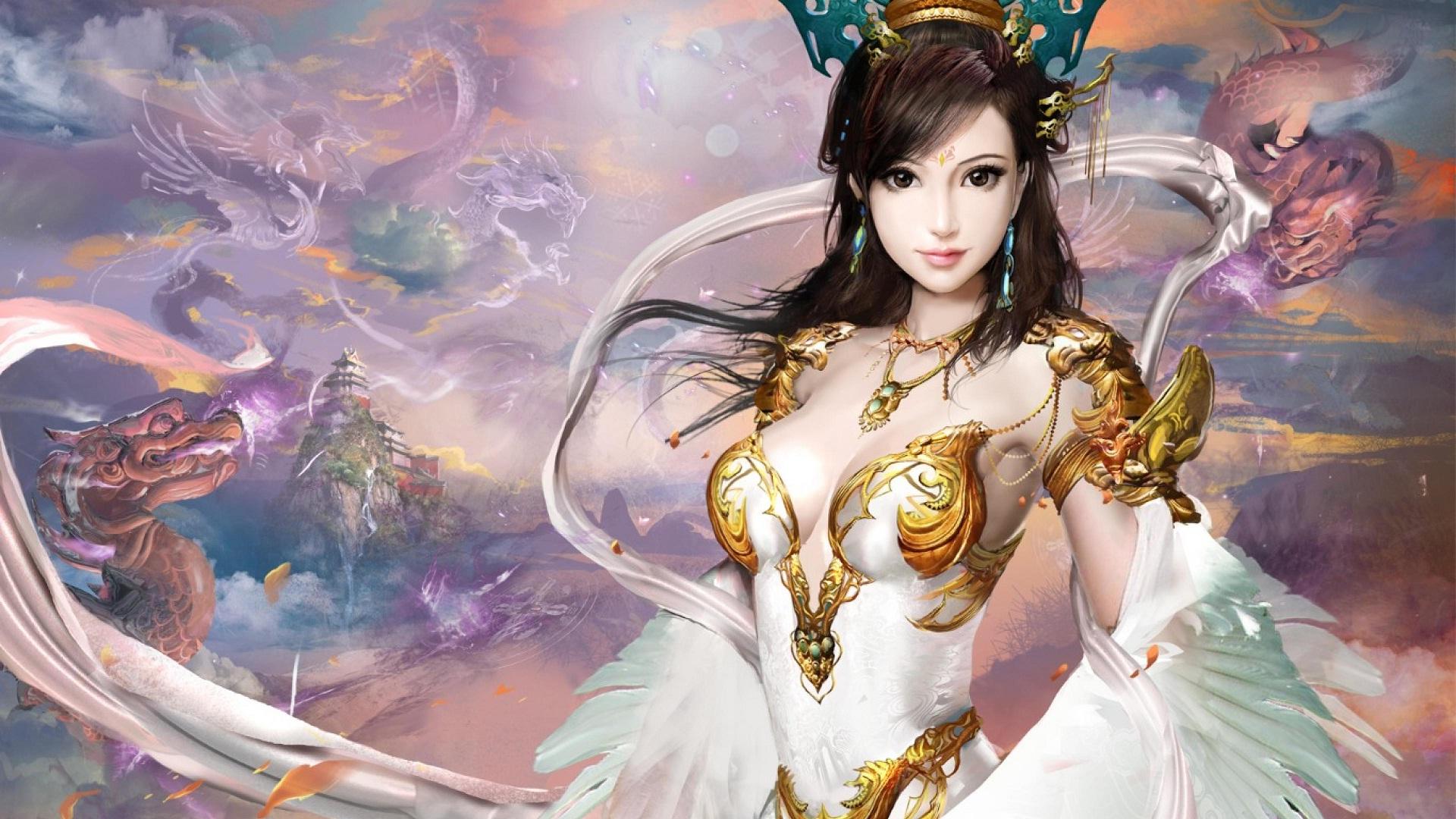 Fantasy Girl HD Wallpaper