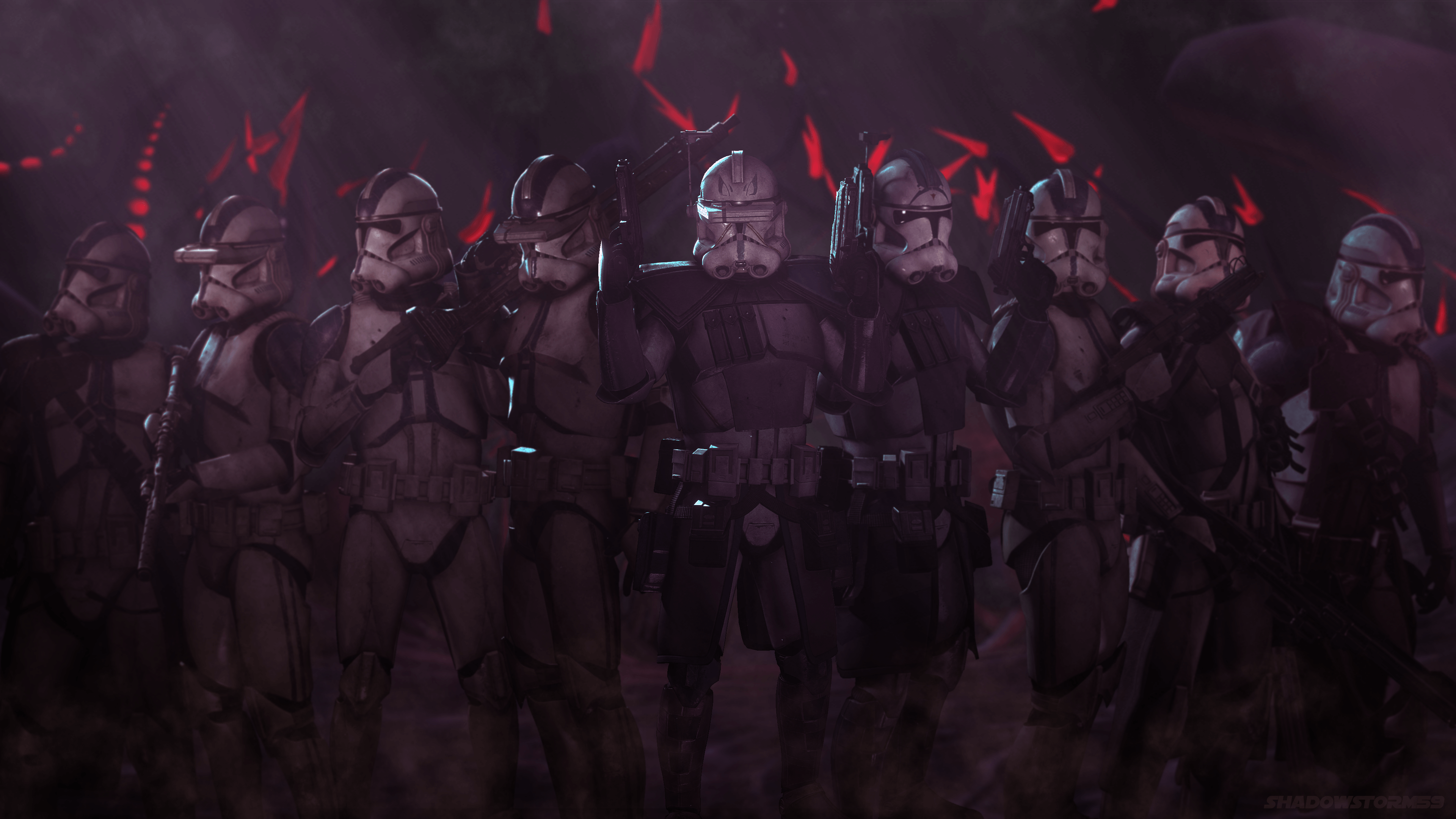 They forged the empire, The 501st legion wallpaper in 4k
