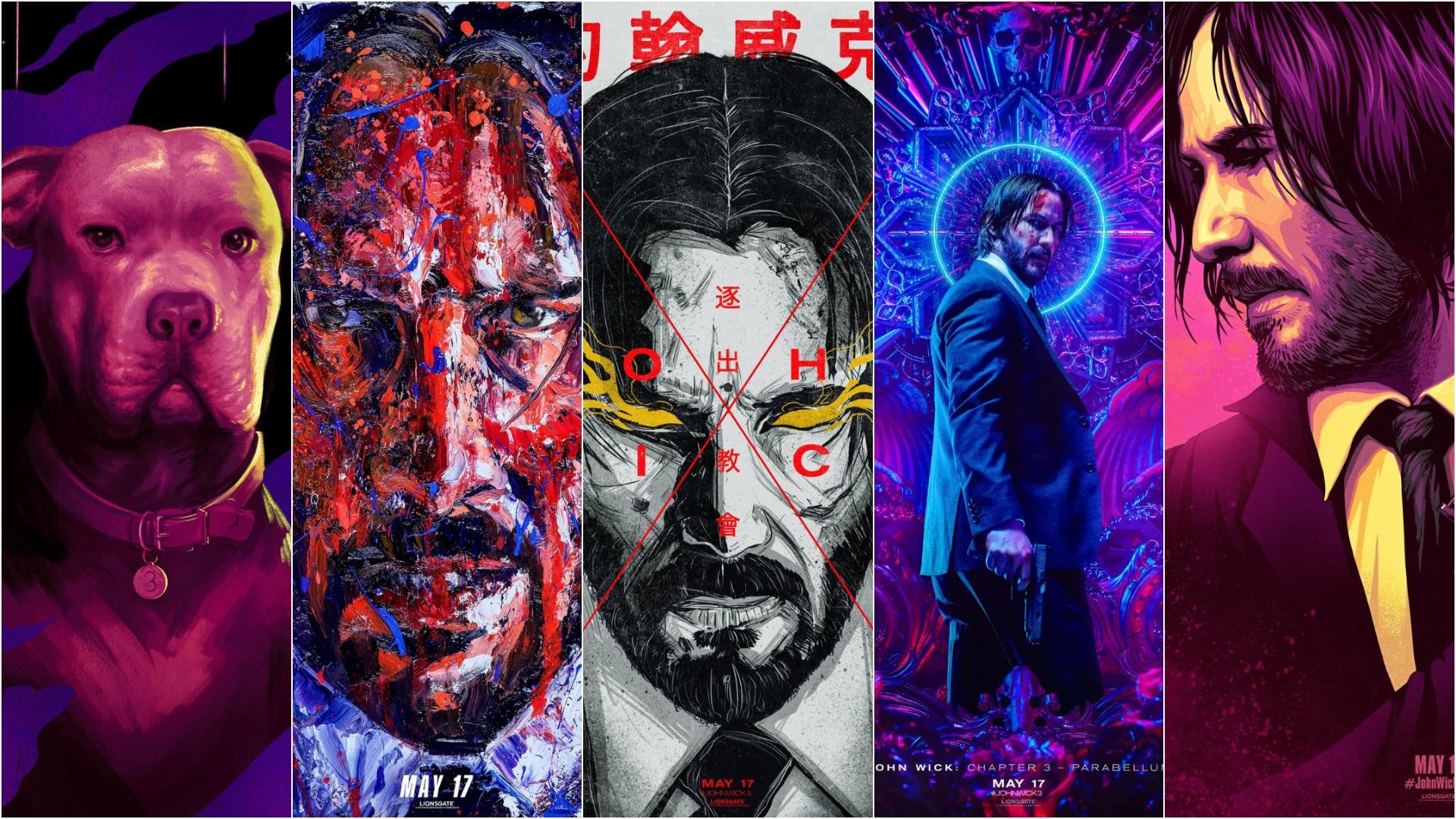 These John Wick 3 Artist Series Posters Are Incredible