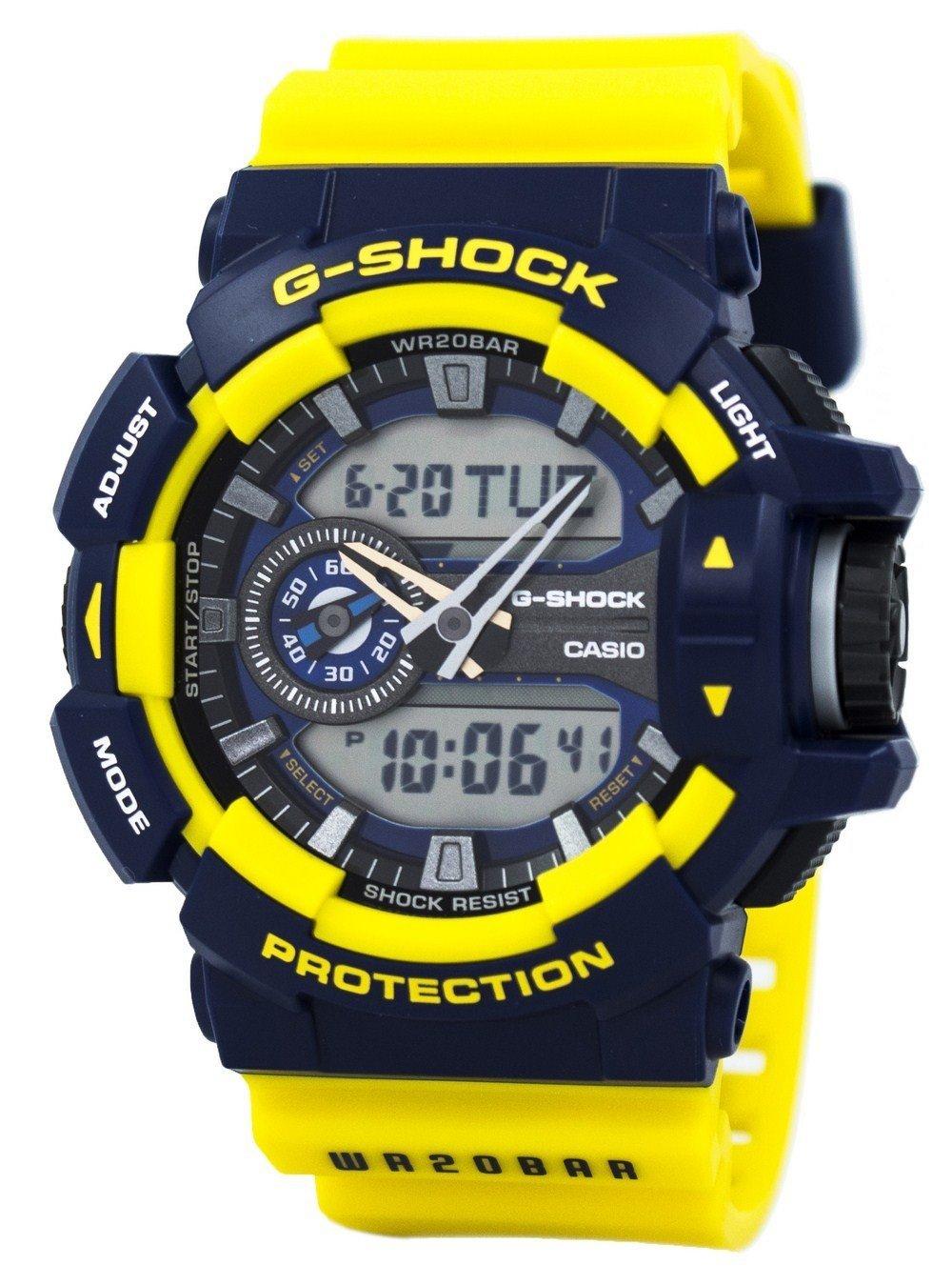 Casio G Shock Analog Digital Multi Color GA 400 9B GA400 9B Men's Watch