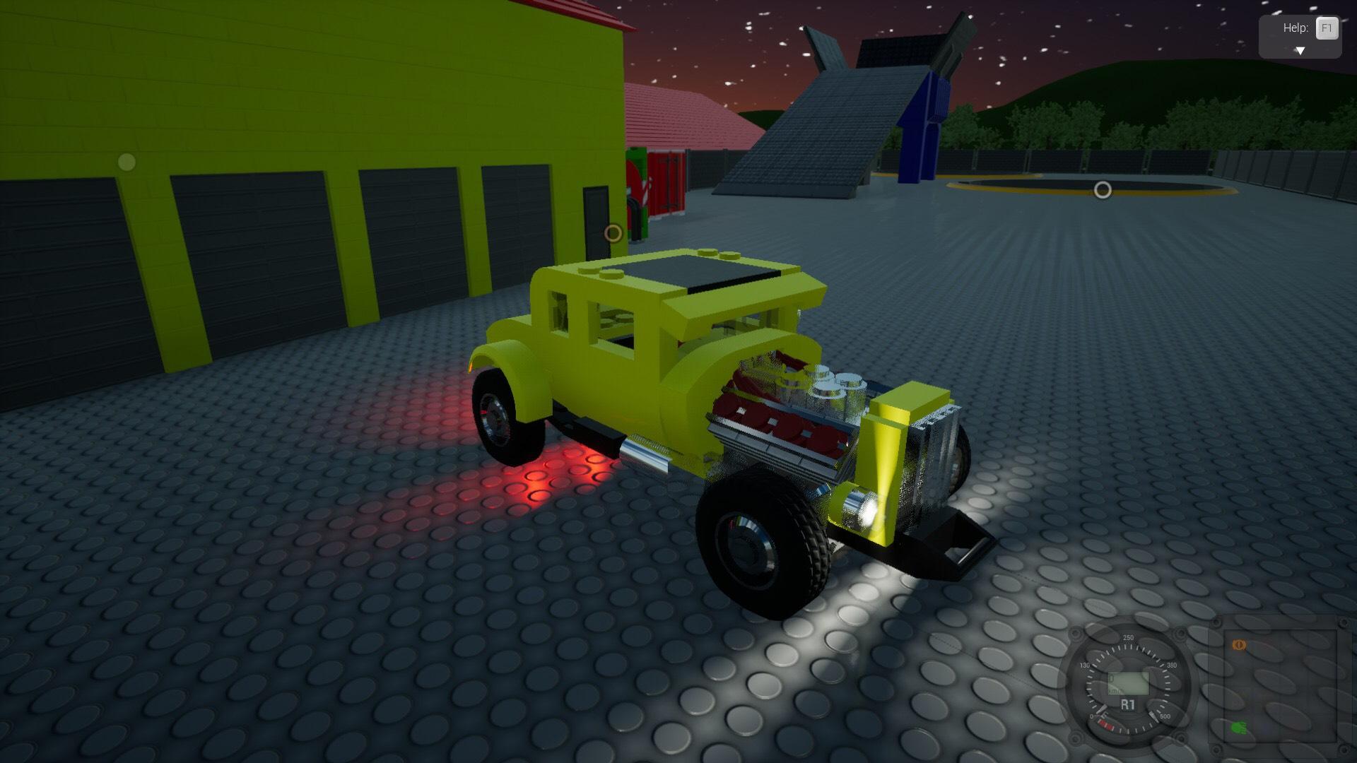 Some Sorta 31 32 Ford Combination I Made In Brick Rigs. Guess What