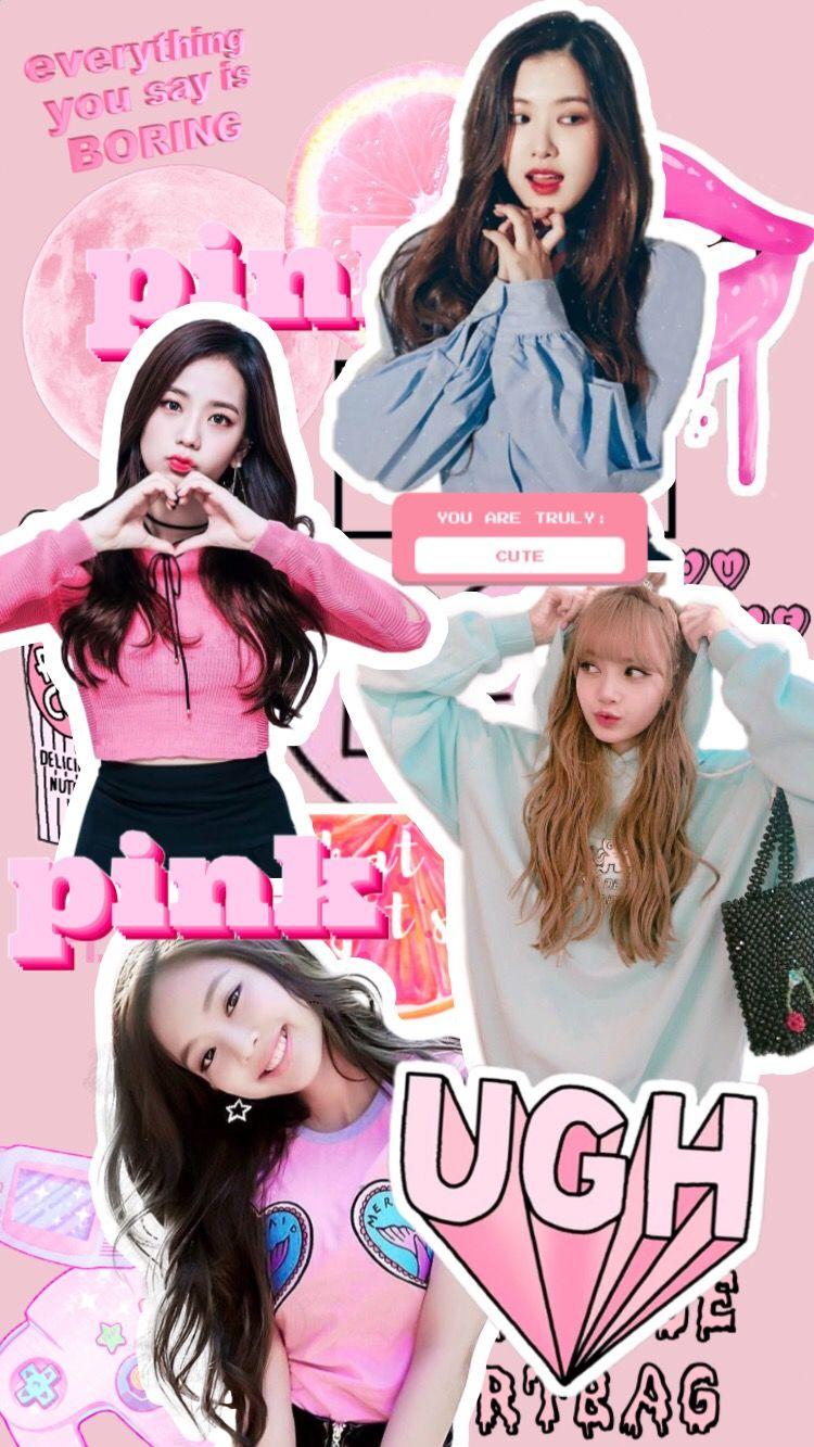 Blackpink wallpaper. Kpopp di 2019. Blackpink, Pink