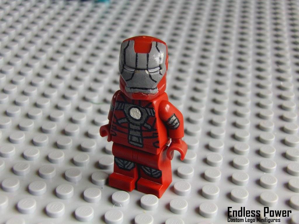 Lego Iron Man (Mark 5). The latest addition to my hall of a
