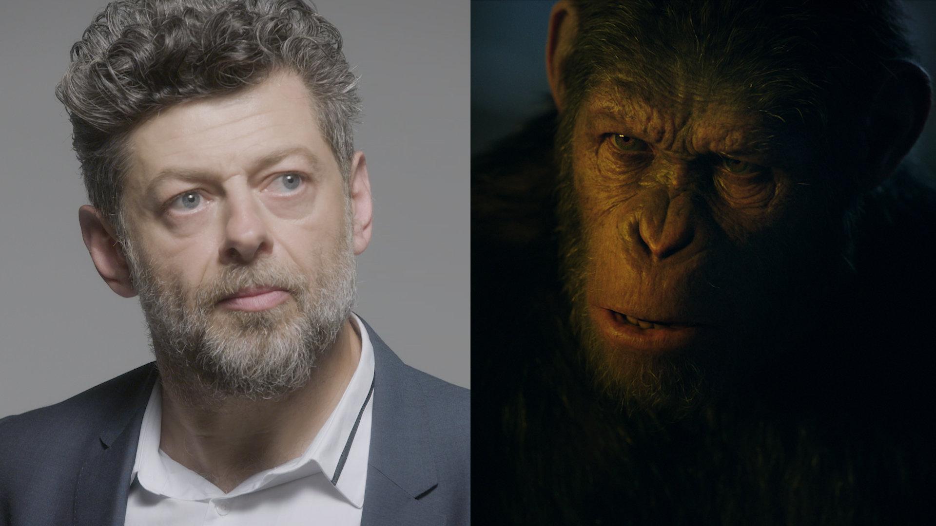 How Andy Serkis Transforms From Human to Ape