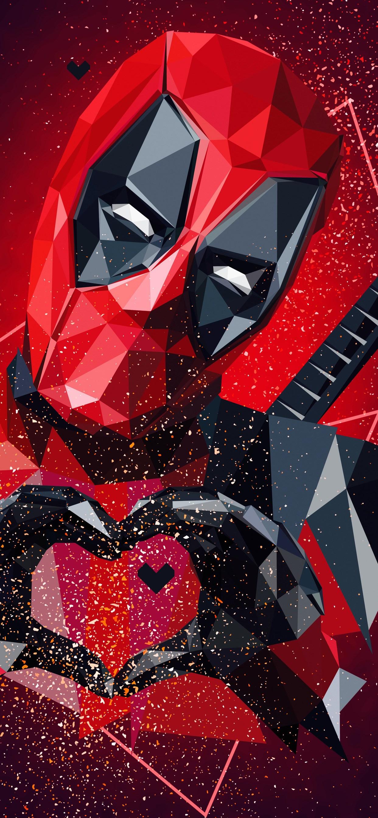 X Deadpool Digital Art K iPhone Xs Max HD K Wallpaper
