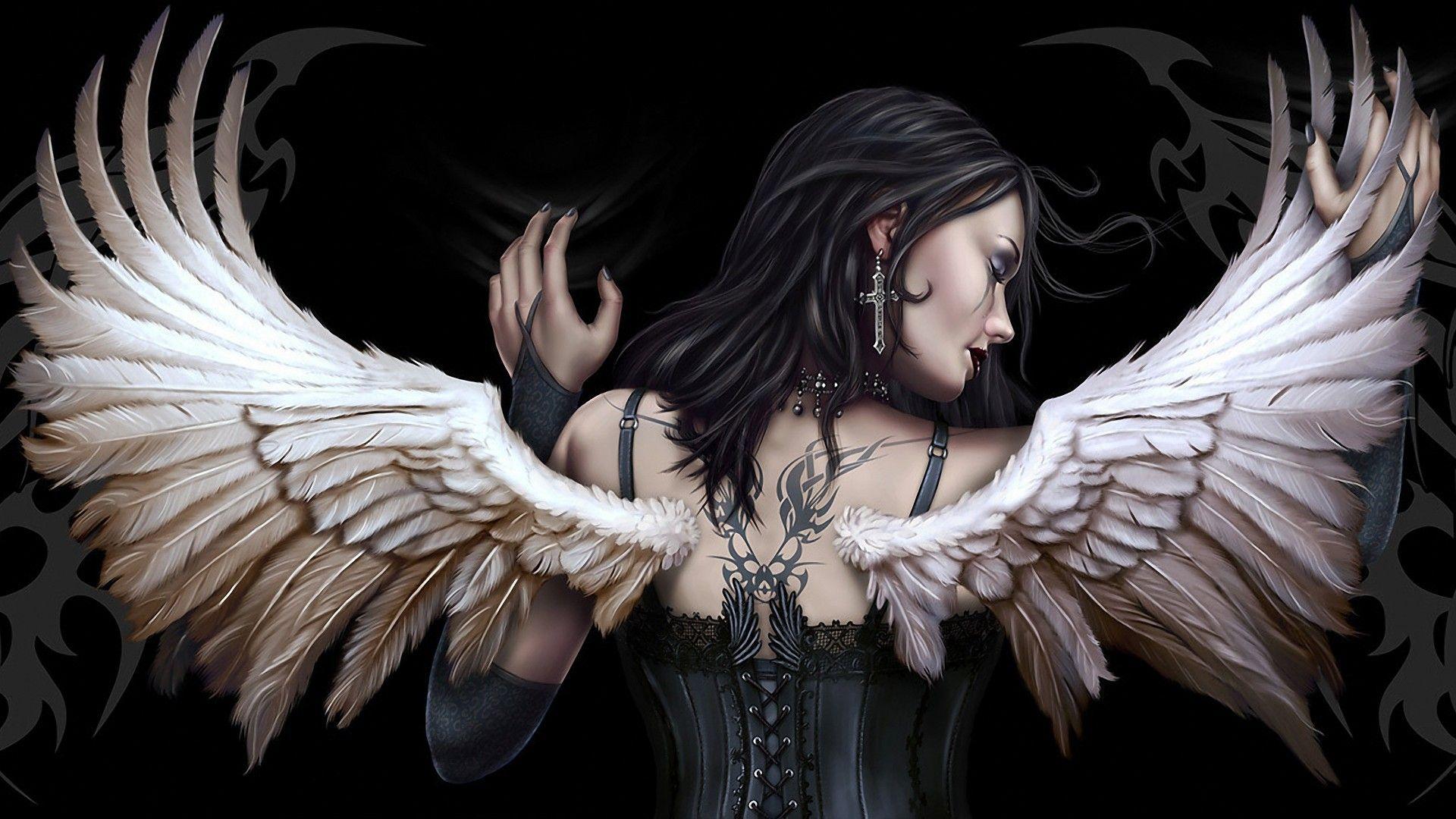 Gothic Angel Wallpaper Free Gothic Angel Background