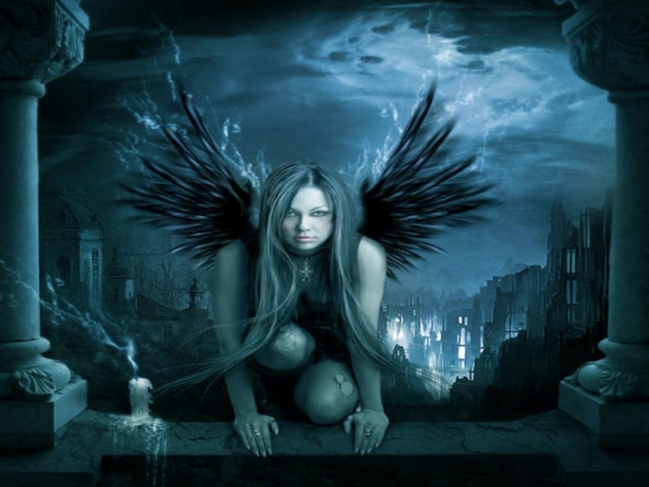 Anime Gothic Angel Wallpaper 61 images