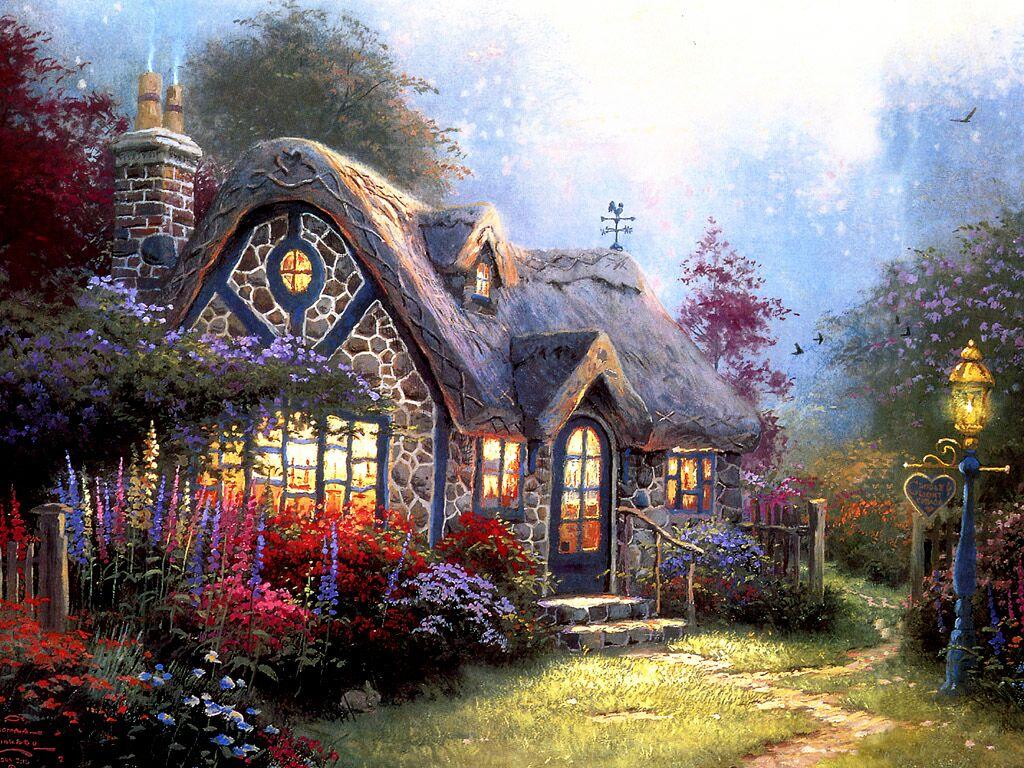 Romantic Cottage Wallpapers - Wallpaper Cave