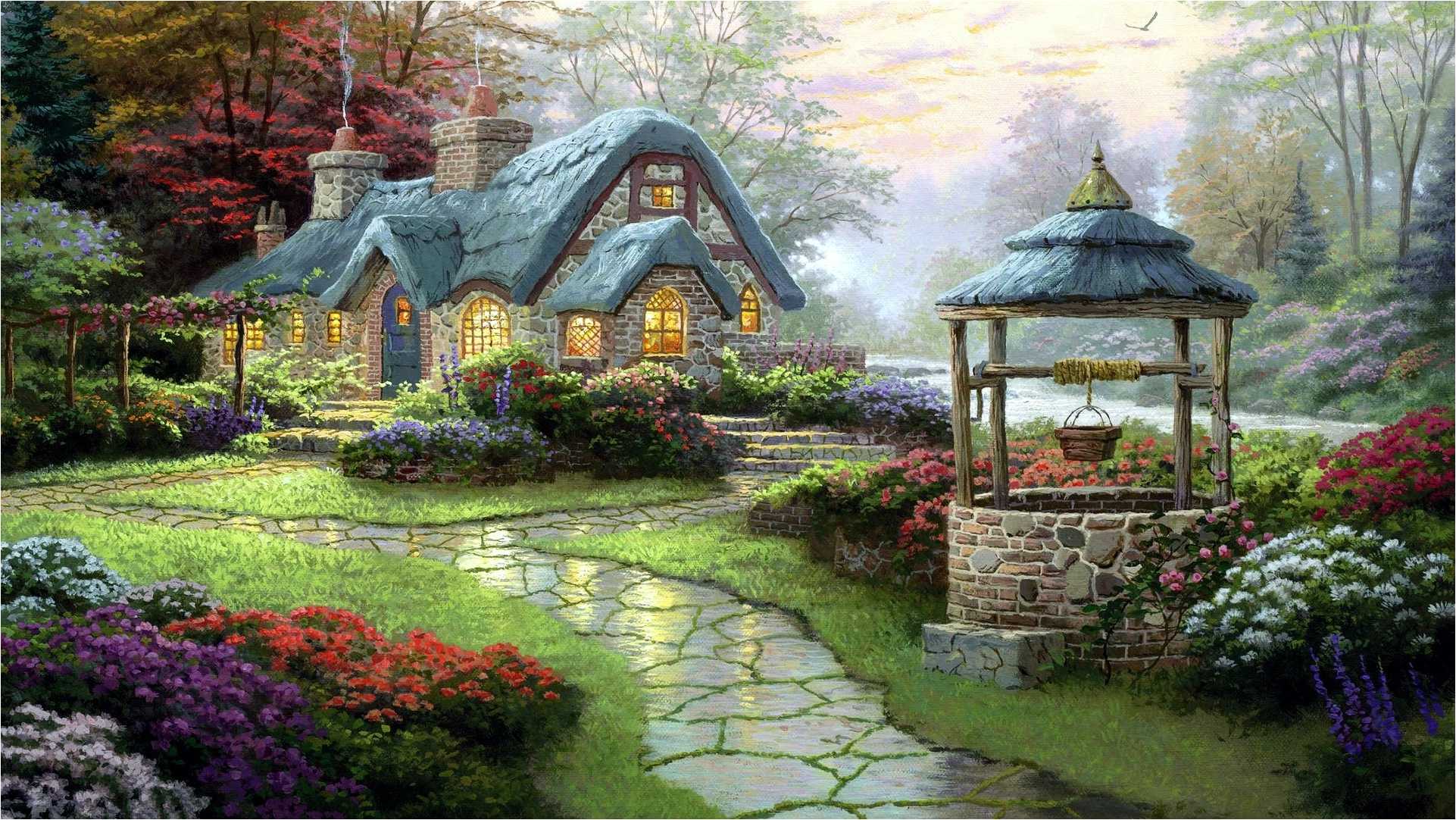 Romantic Cottage Wallpapers Wallpaper Cave   Wp4416297 