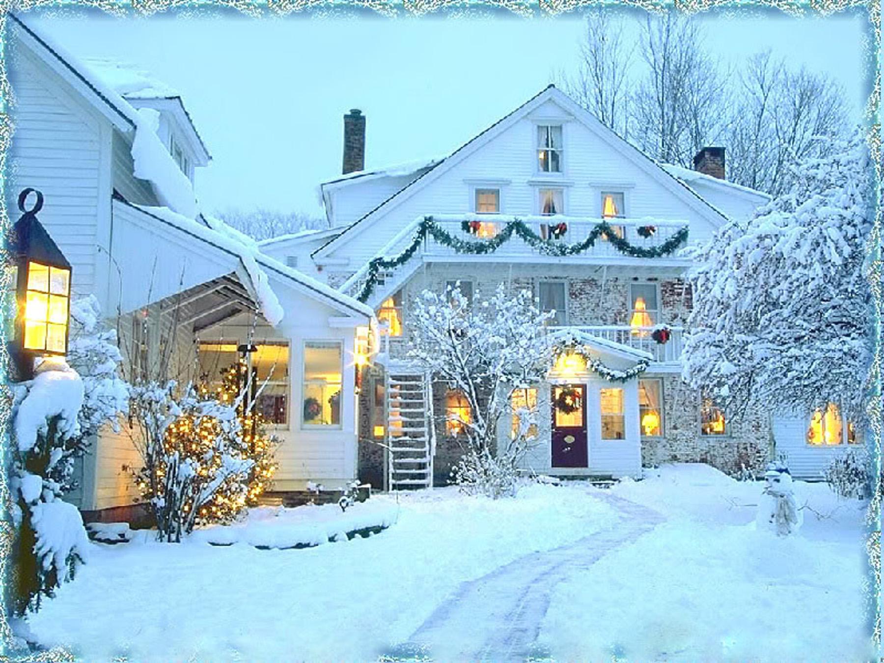 Winter Christmas Wallpaper High Quality Free Download > SubWallpaper