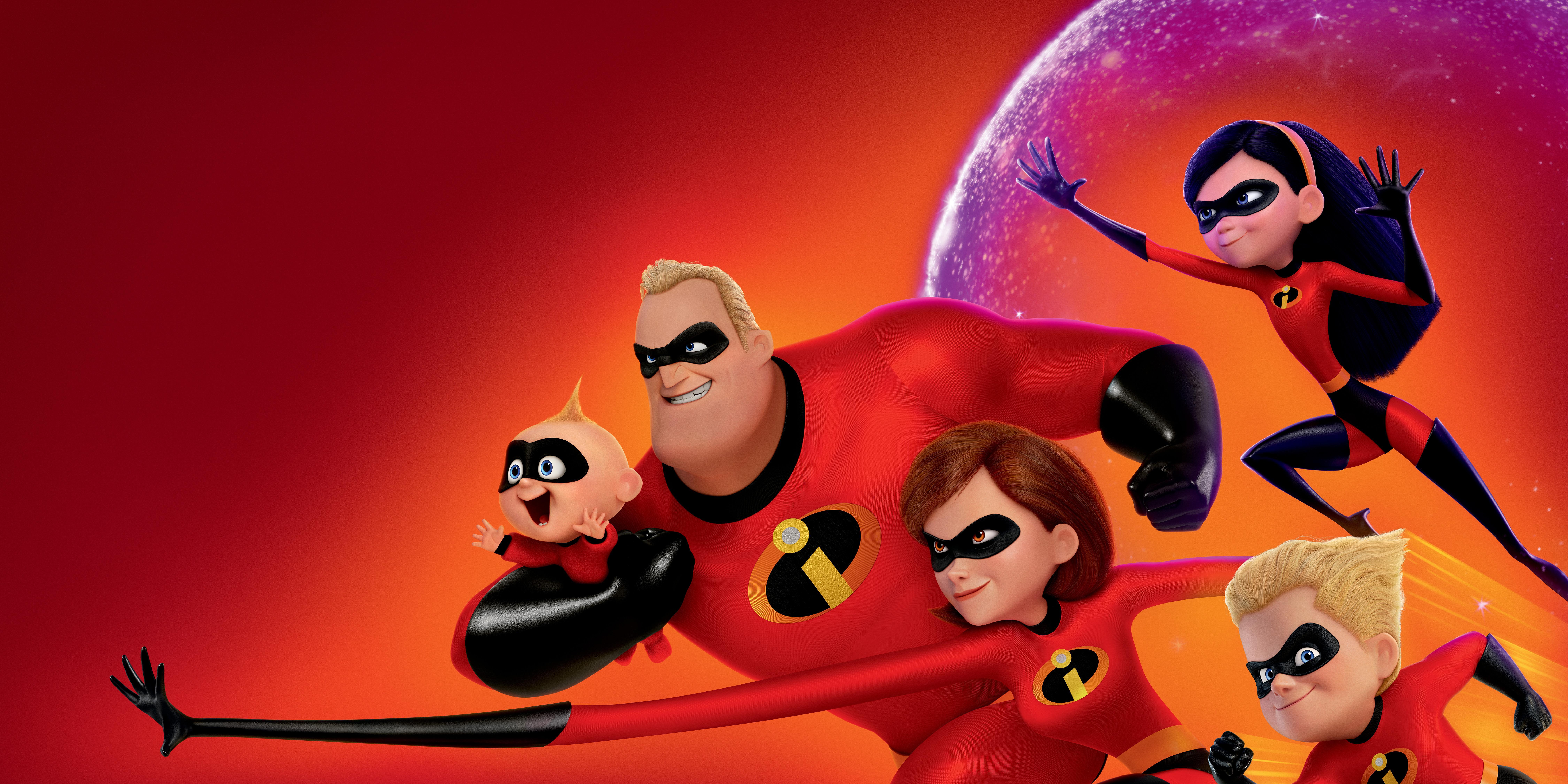 Incredibles 2 8k Ultra HD Wallpaper. Background Imagex4500