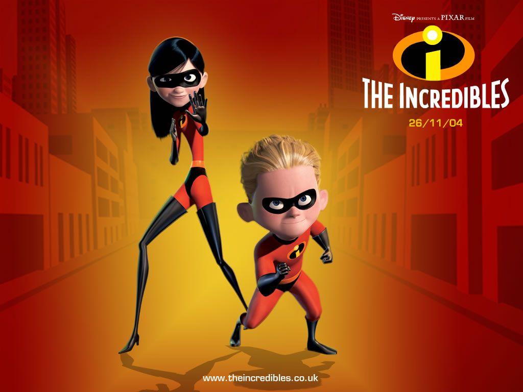 The Incredibles. violet and dash. Animation. Incredibles wallpaper