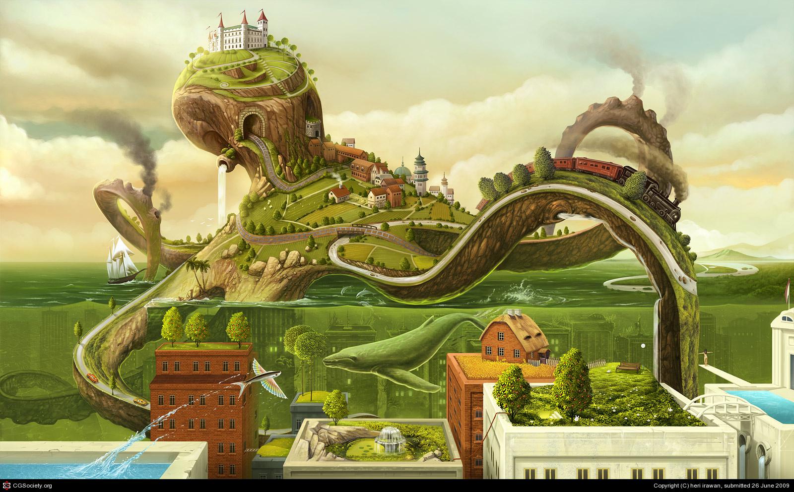 Wallpaper and other Stuff: Lucid Dreaming